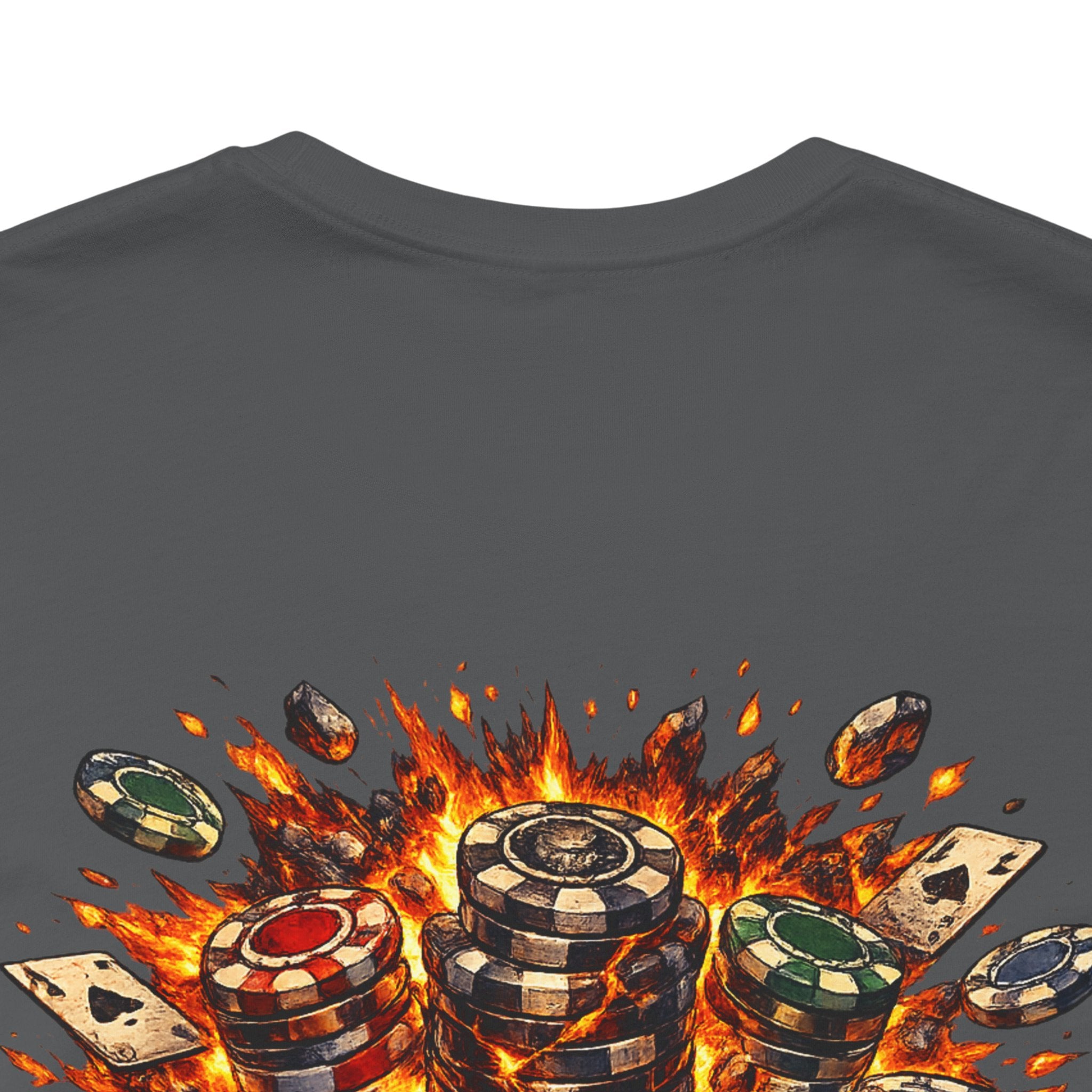 Stack the Odds Poker T-Shirt — Casino Chips & Cards Graphic Tee