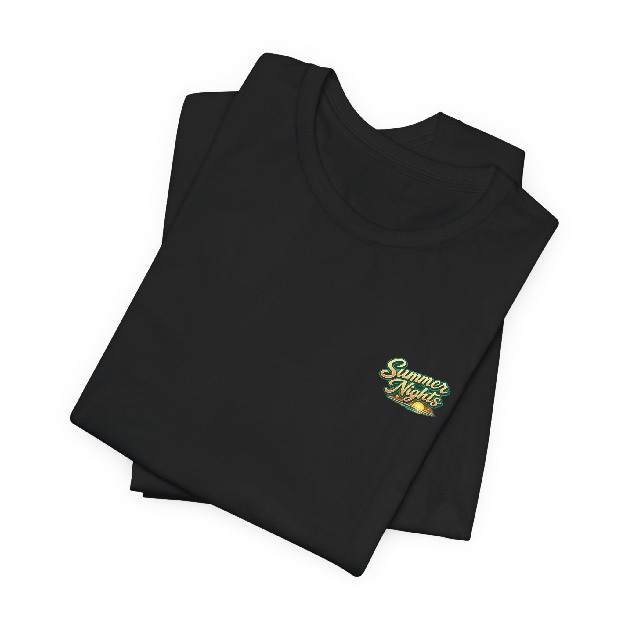 Sun, Buns & Fun Tee — Retro Pin-Up Hot Rod Beach T-Shirt