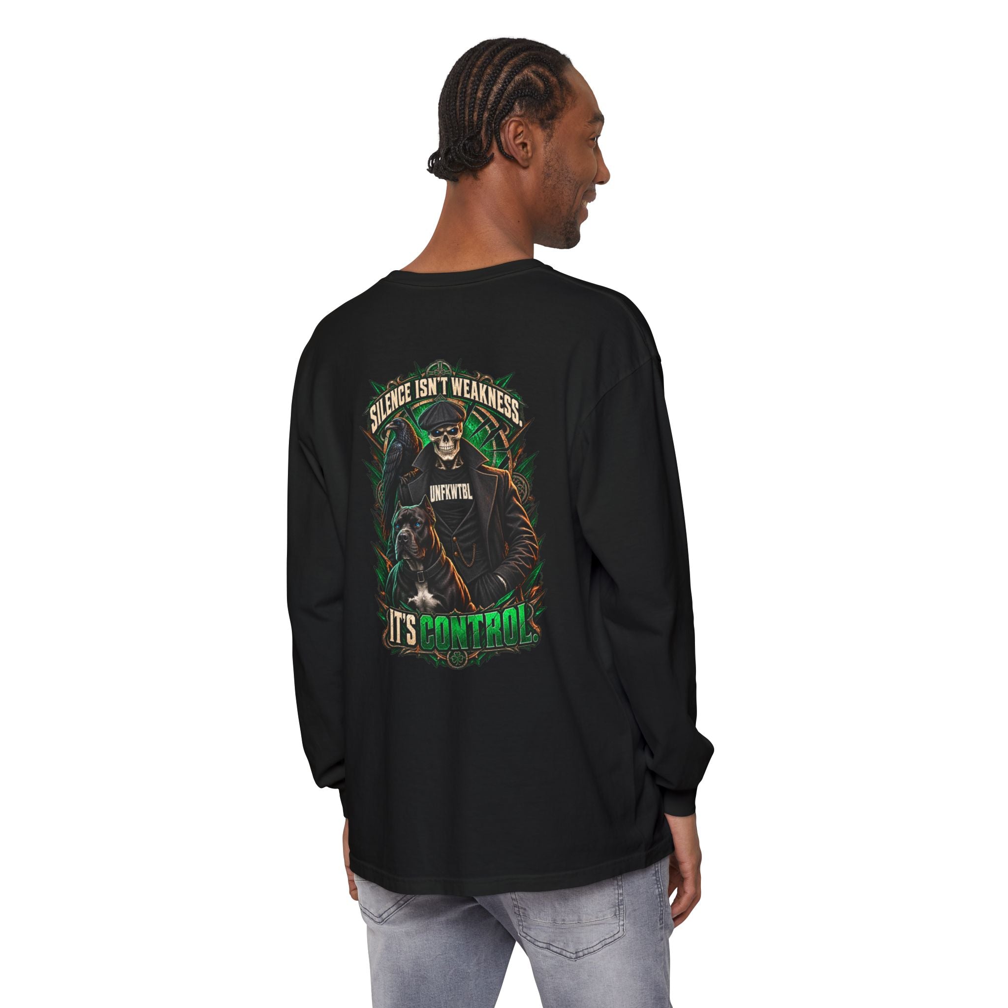 Silence Is Control Long-Sleeve Tee