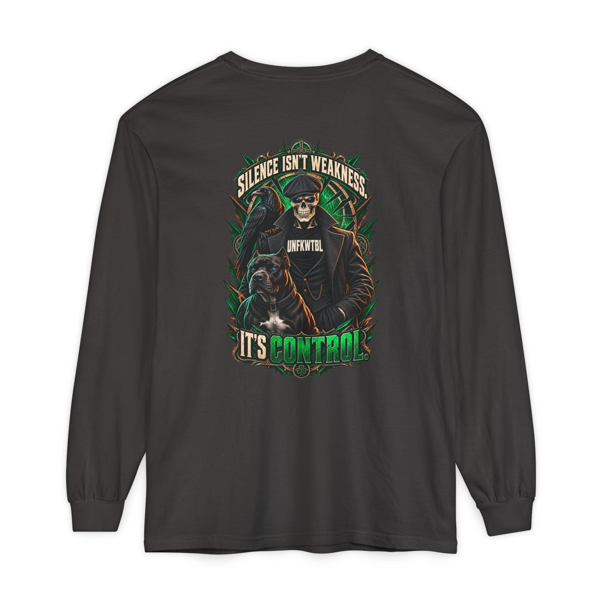 Silence Is Control Long-Sleeve Tee