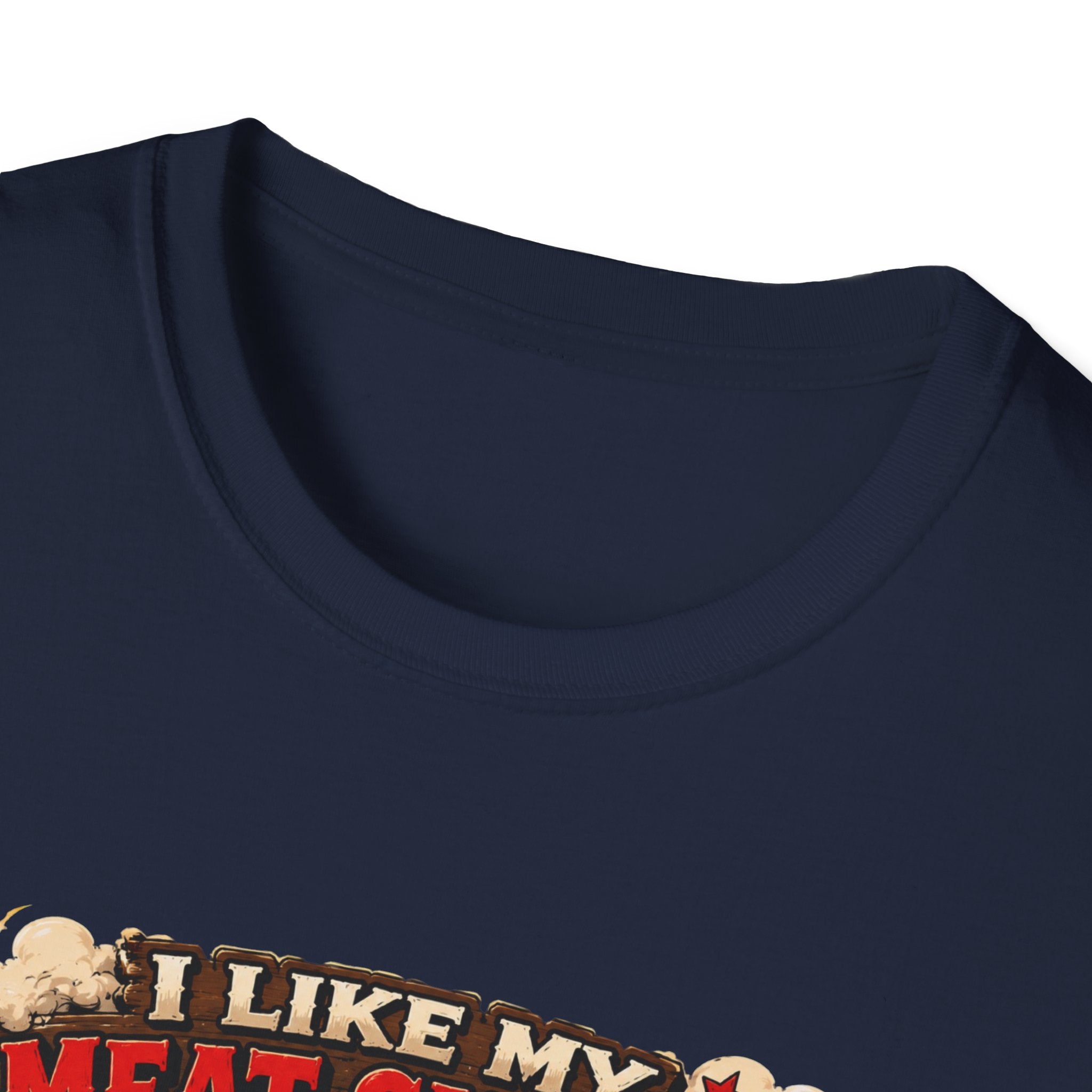 BBQ Smoker Tee — “I Like My Meat Smoked” Graphic T-Shirt