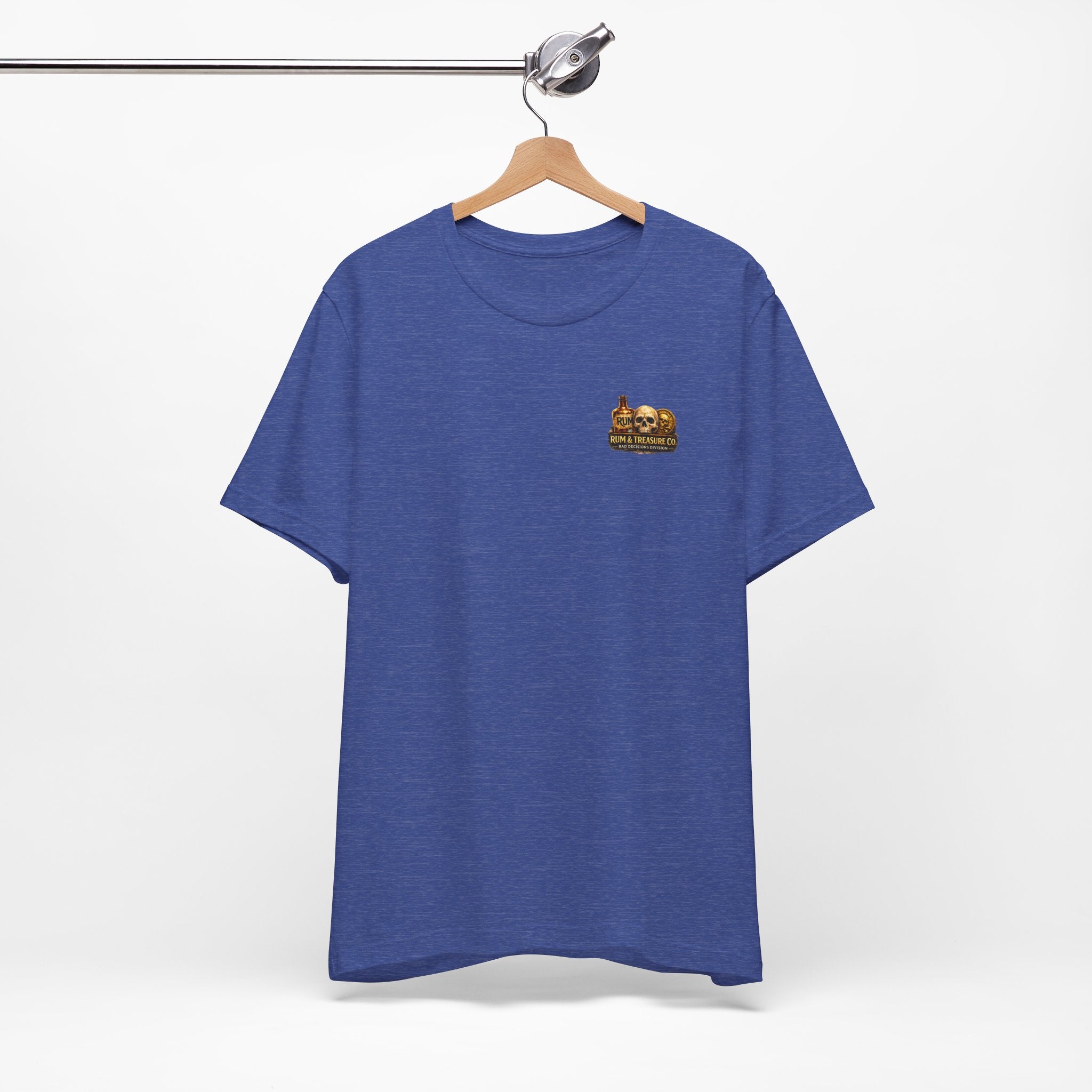 Treasure Hunter T-Shirt — "Professional Bad Decision Maker" Pirate Skull Tee