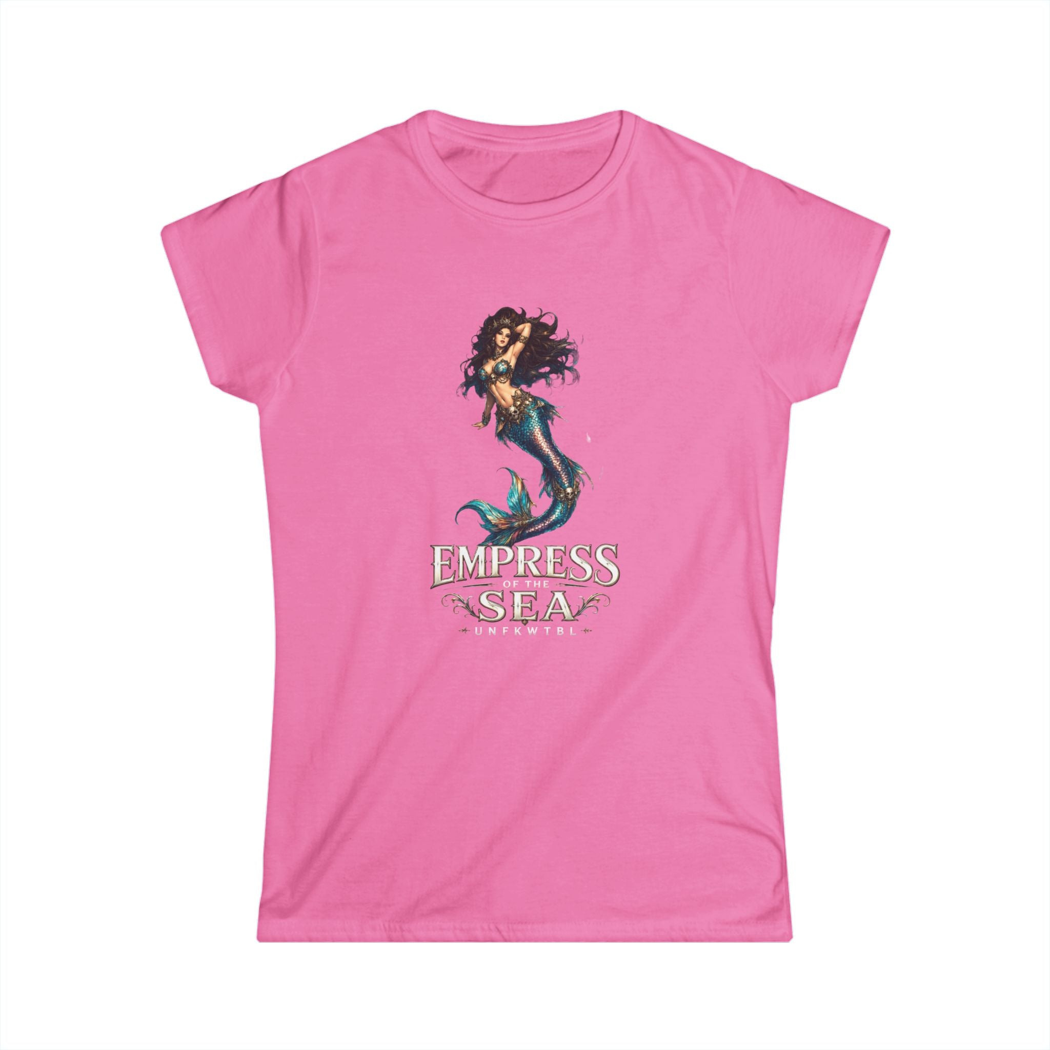 Empress Of The Sea Women’s Black Softstyle Tee — Classic Everyday Crewneck