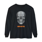 Long Sleeve T-Shirt UNFKWTBL COMPANY INC Logo Skull