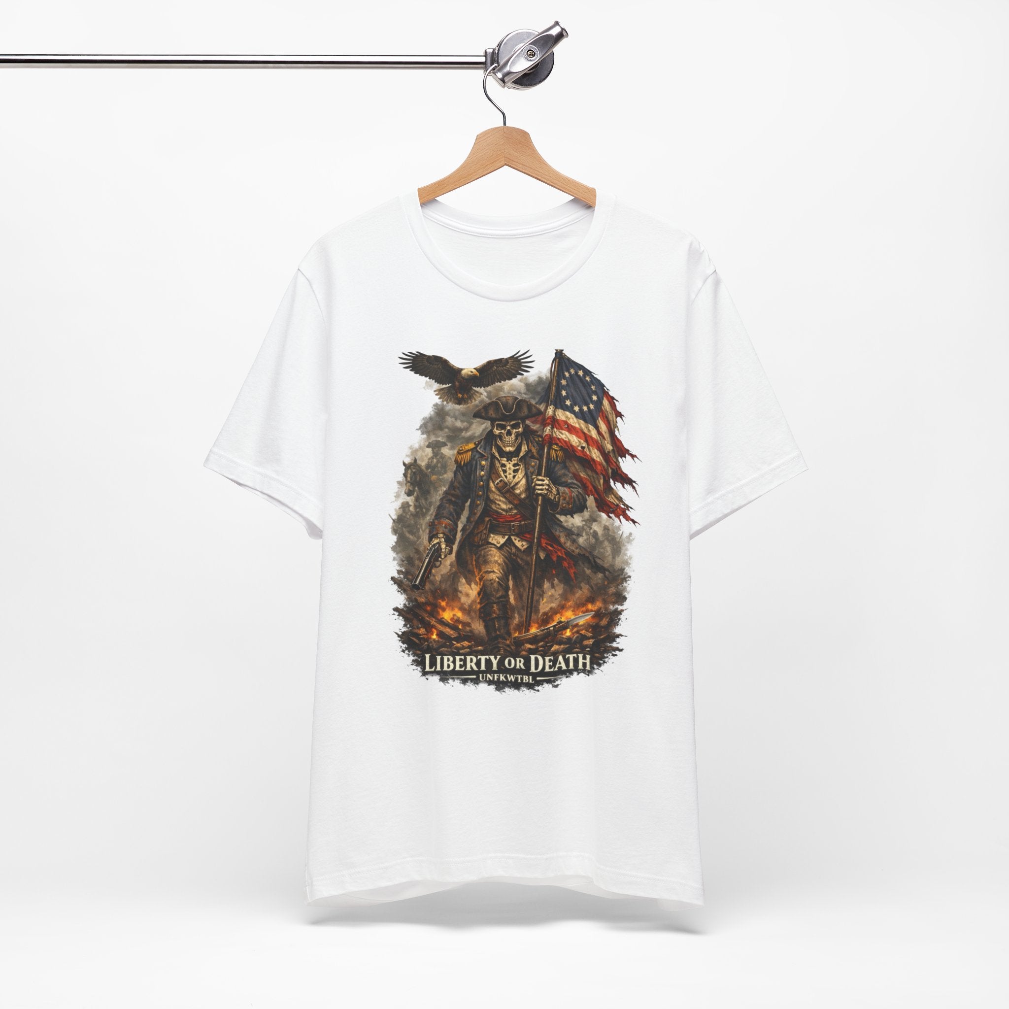 Liberty or Death Skull Flag T-Shirt