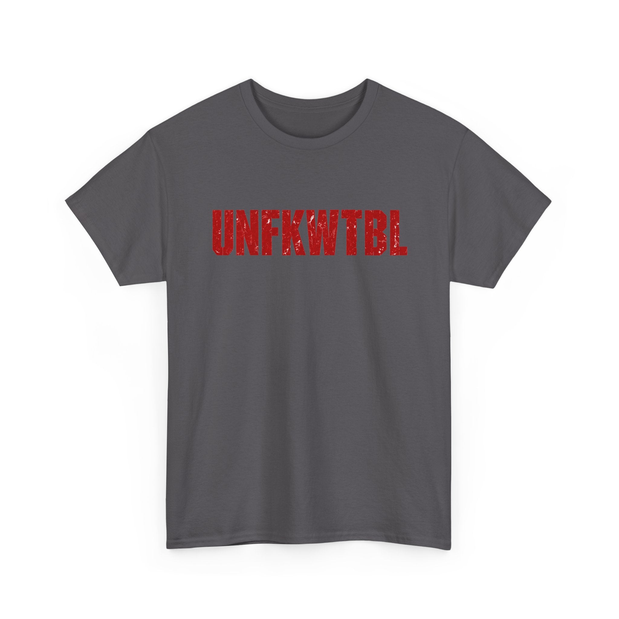 UNFKWTBL Skull Tee — "Scarred Still Standing" Graphic T‑Shirt