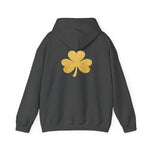 UNFKWTBL Shamrock Hoodie — Gold Clover St. Patrick’s Day Sweatshirt