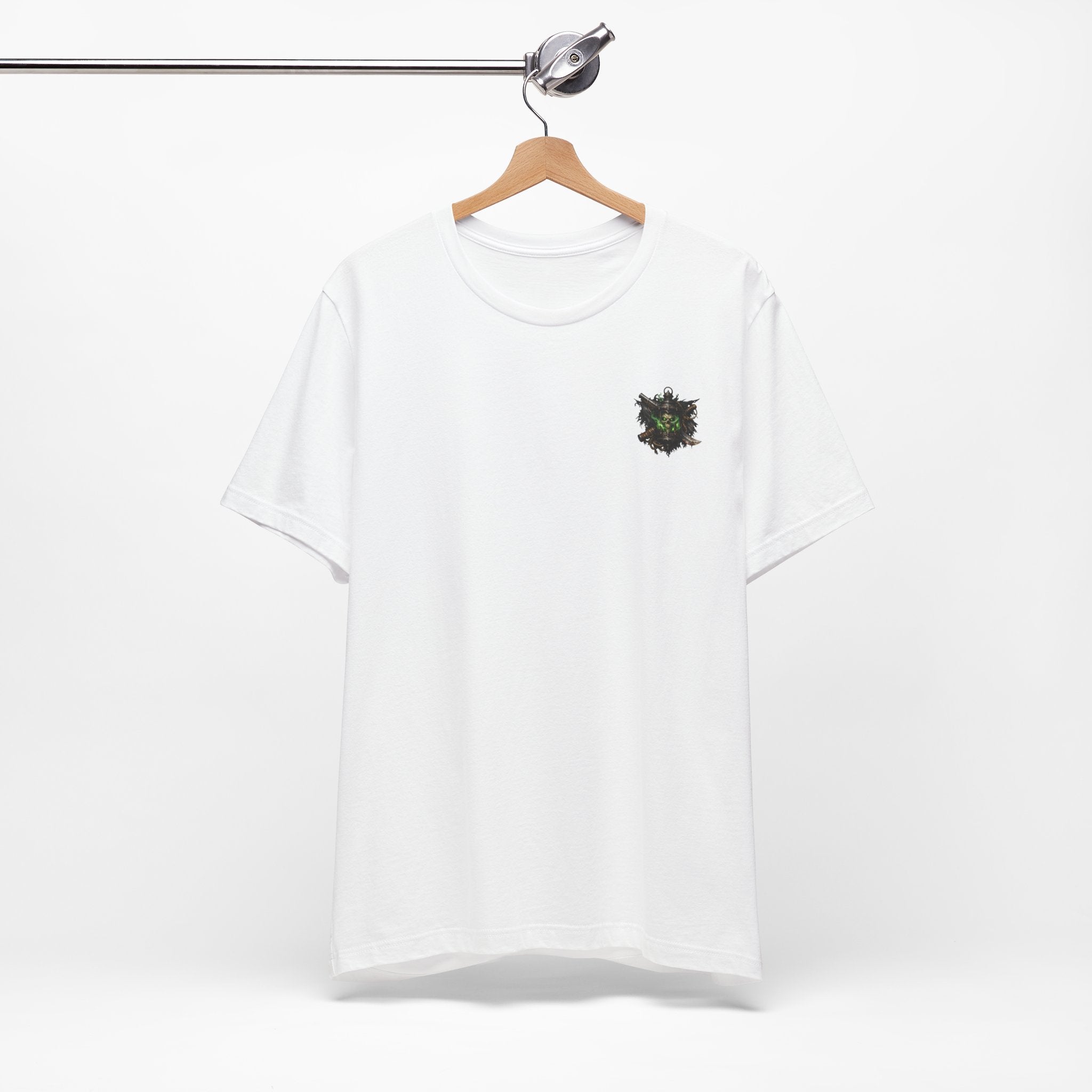 Pirate Skeleton Storm Tee — Nautical Skull Captain Graphic T-Shirt