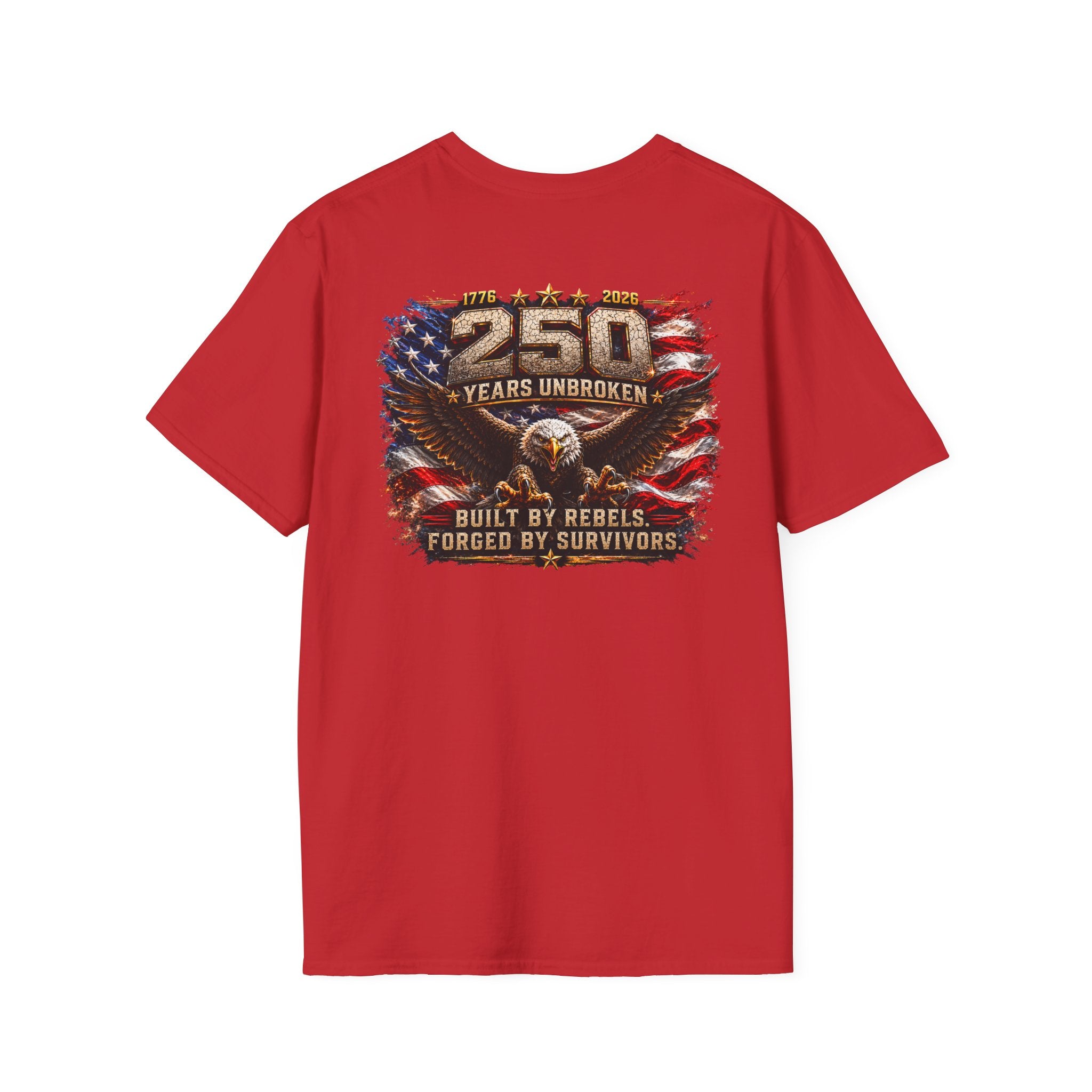 American Flag Pocket Tee — 'UNFKWTBL' Patriotic Graphic T-Shirt