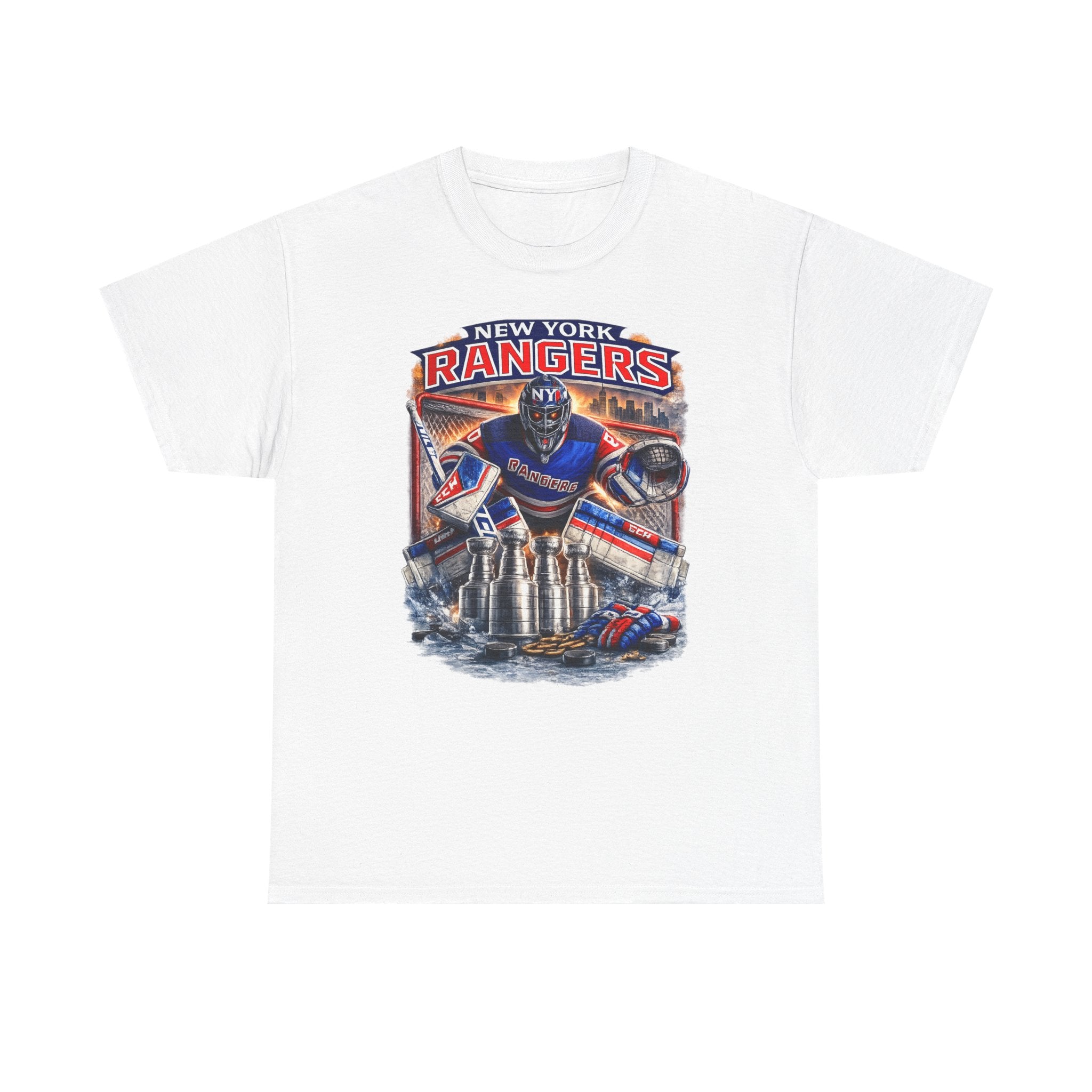 New York Rangers Goalie Tee — NHL Hockey Fan Shirt