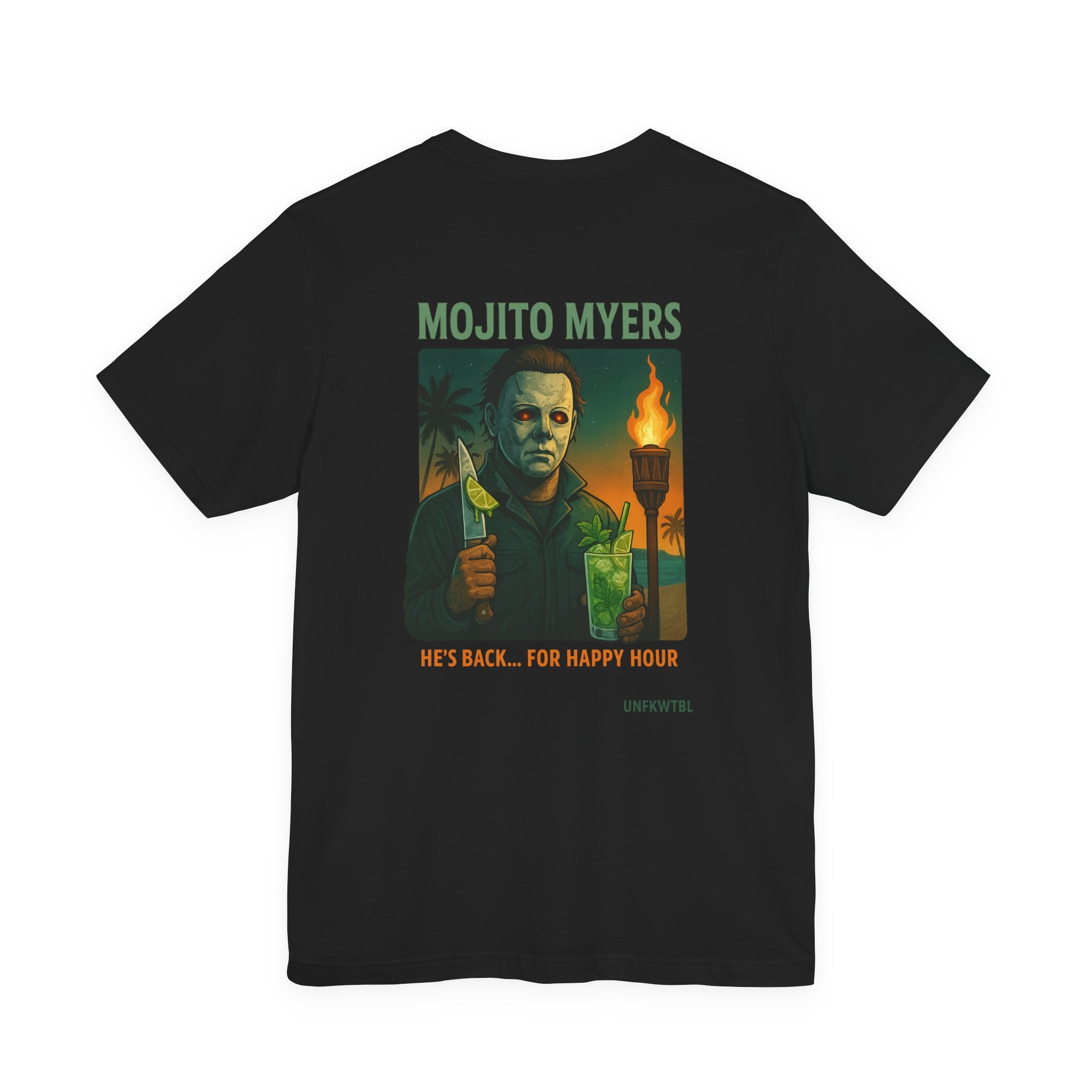 Mojito Myers T-Shirt — Horror Cocktail Graphic Tee