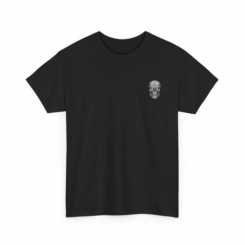Pennywise criminal photo design on unisex heavy cotton T-shirt for horror fans