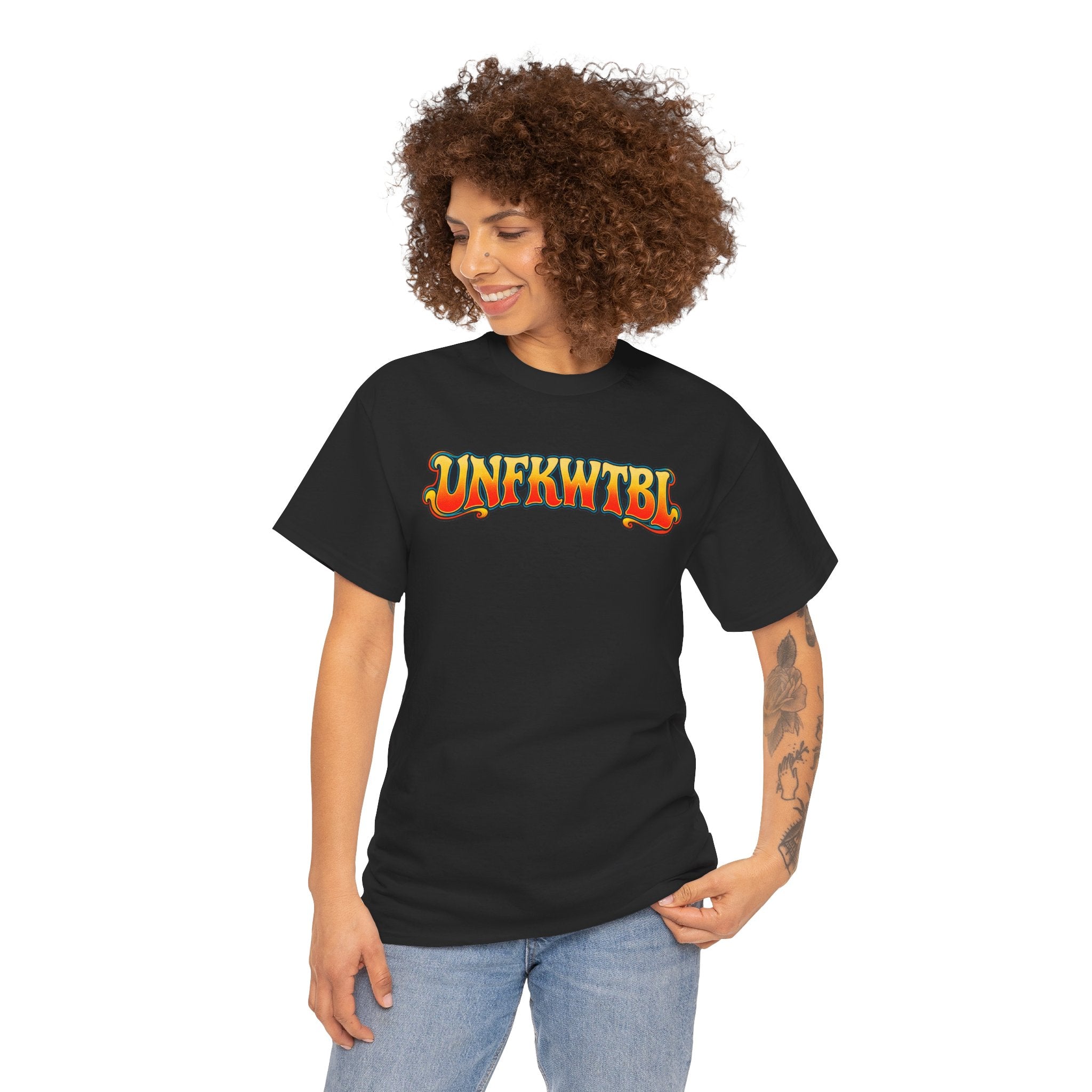 Respect Few. Fear None. Cloaked Figure Graphic Tee