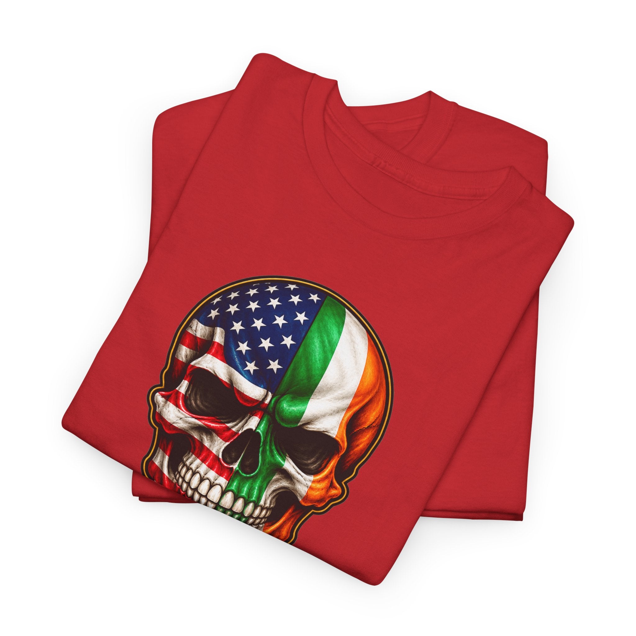 Irish-American Heritage Skull Tee