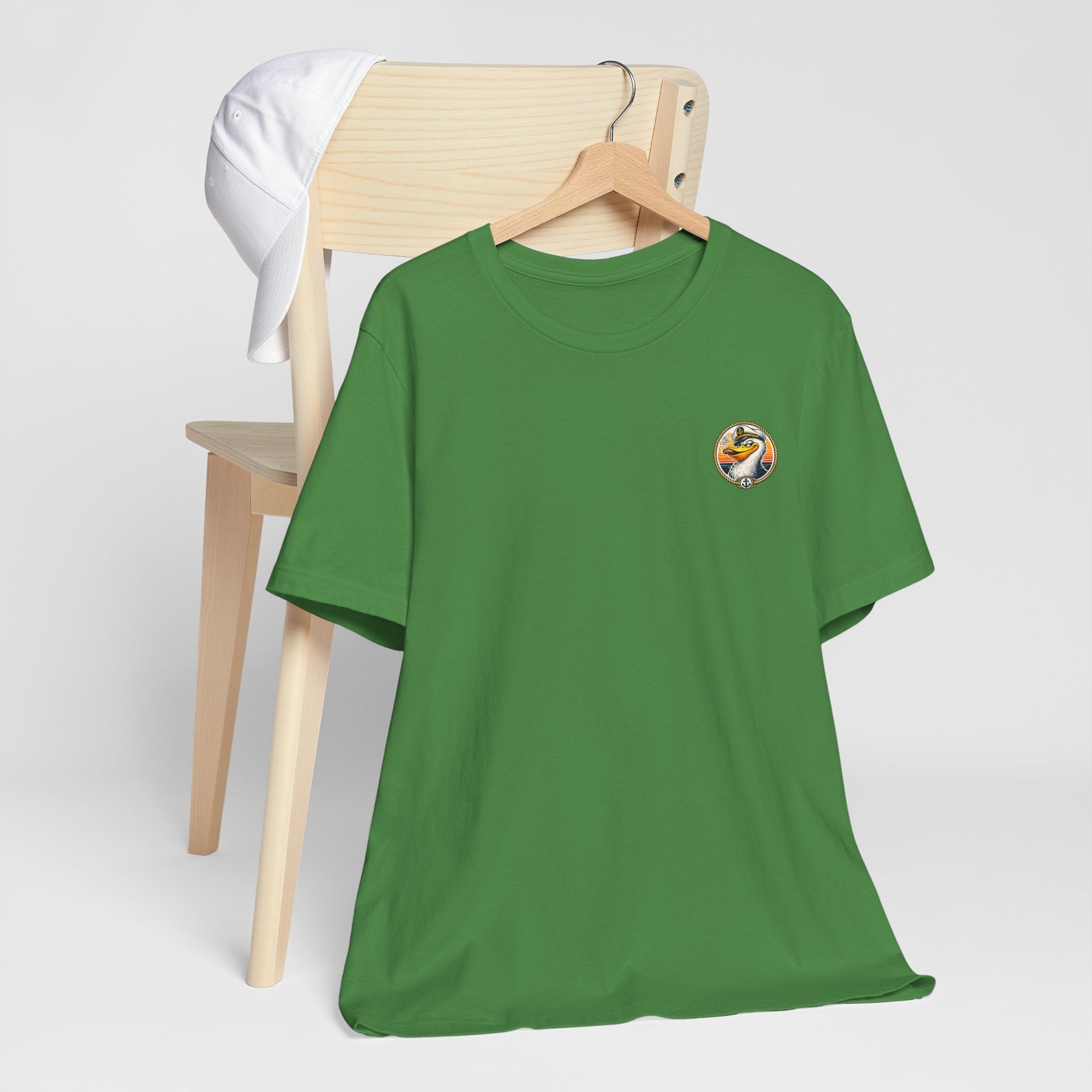 Rum Runner Beach Club T-Shirt - Tropical Duck Boat Graphic Tee