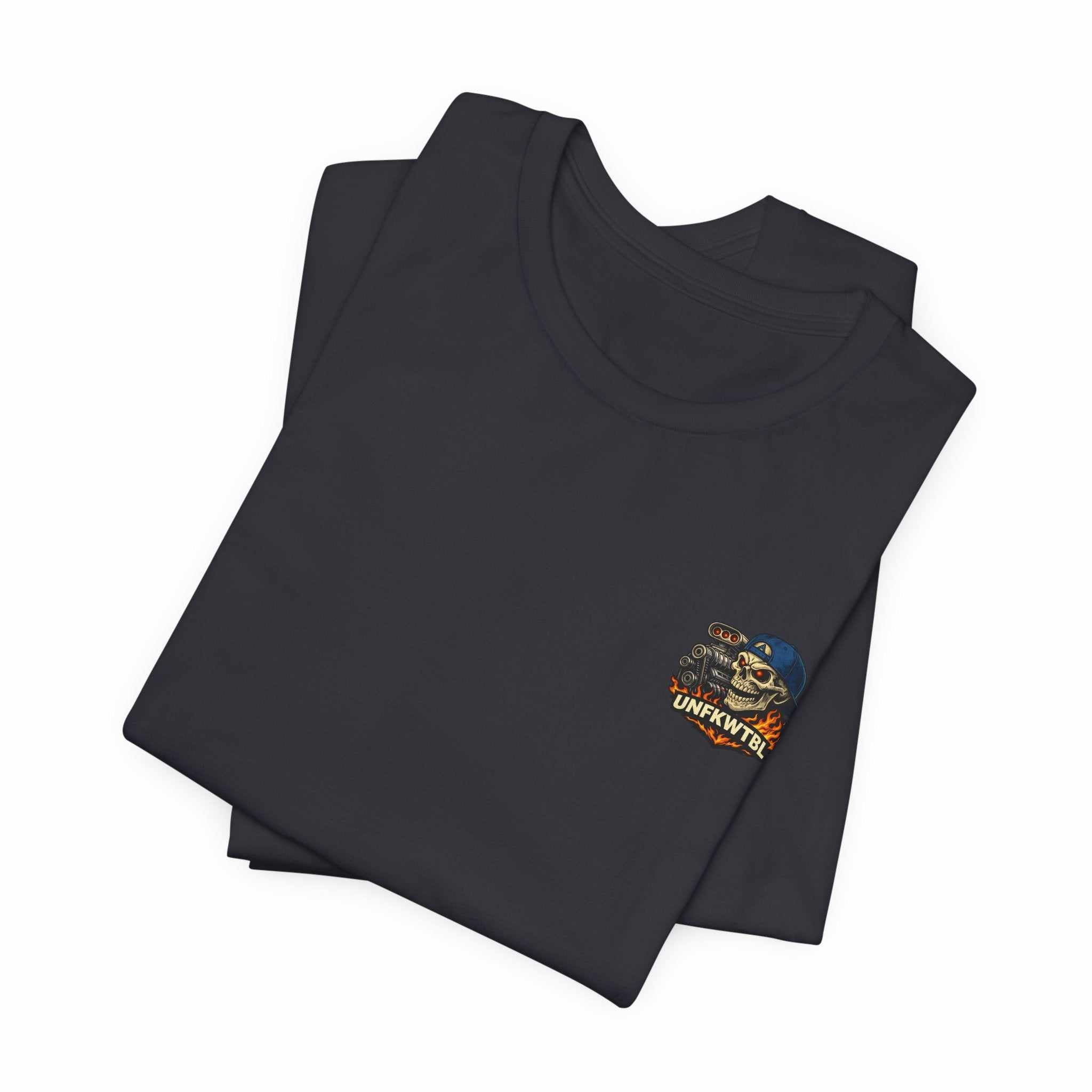 Full Throttle Till The End Tee — Skull Muscle Car Graphic T-Shirt