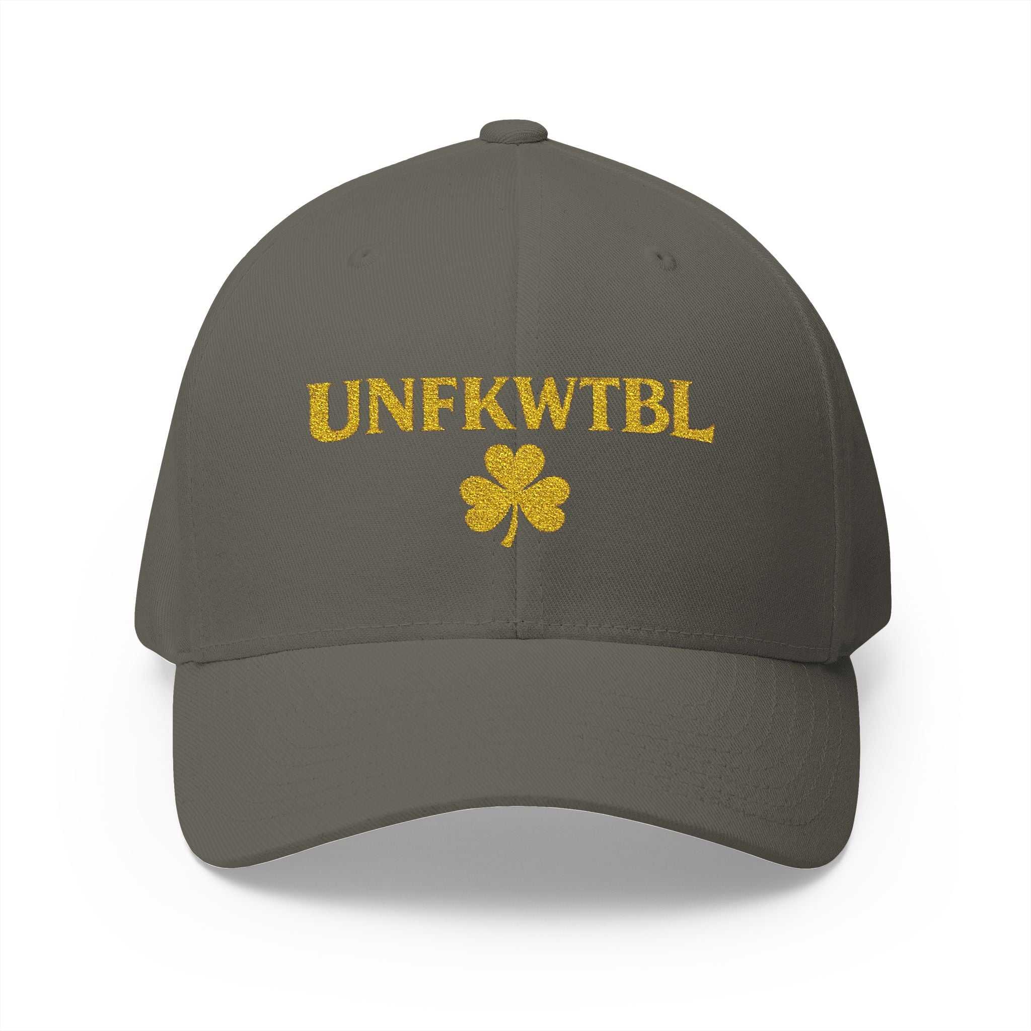 Embroidered 'UNFKWTBL' Clover Hat — Lucky Statement Baseball Cap