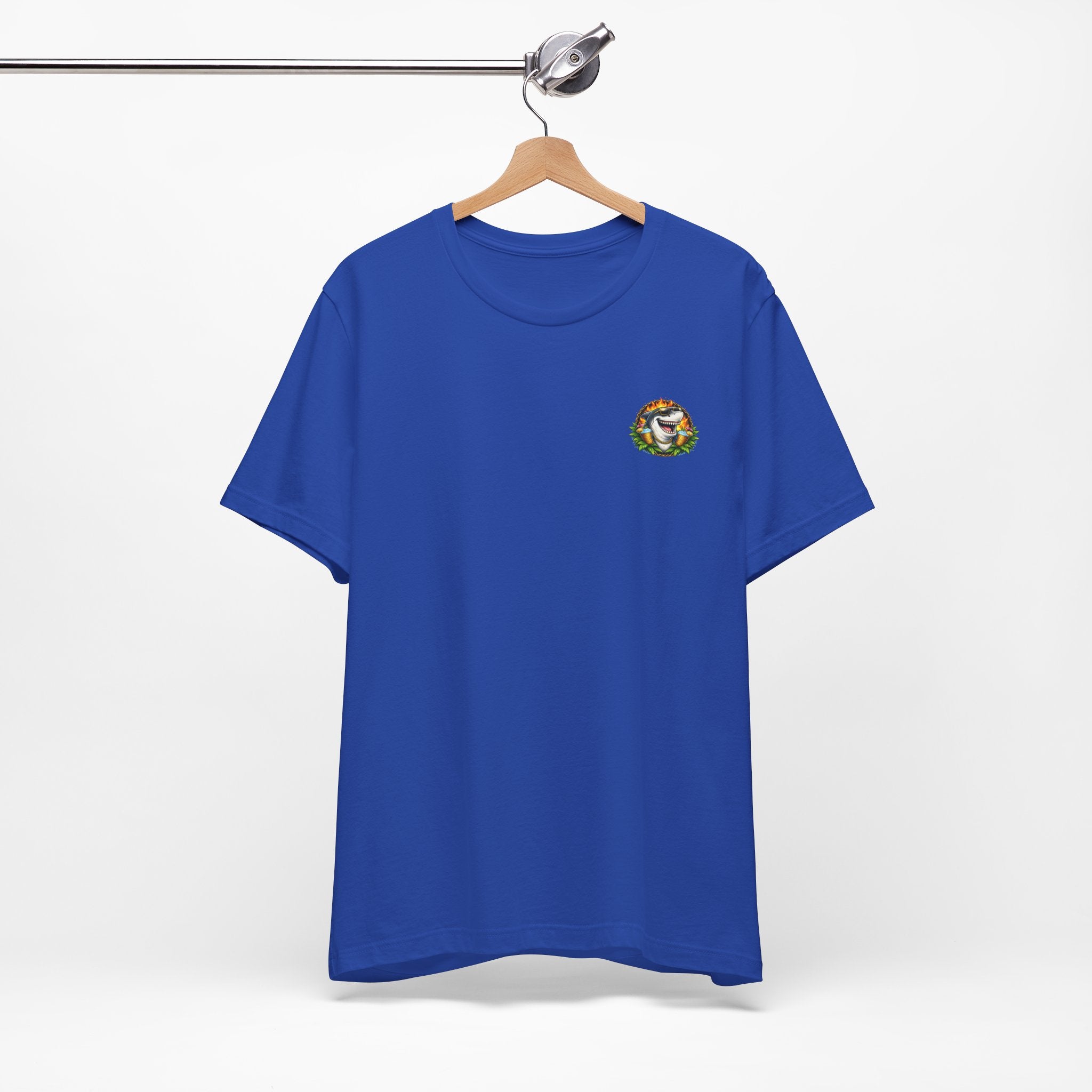 Shark Jet Ski Tee — "Vacation Mode: Questionable" Graphic T-Shirt