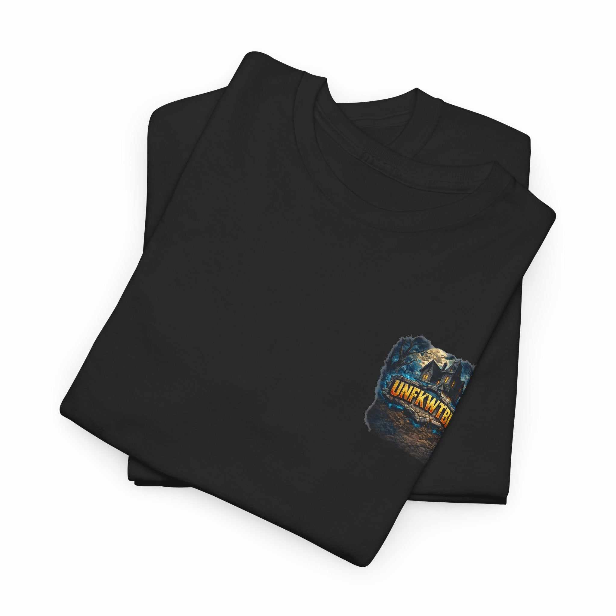 Scooby-Style Haunted Crew T-Shirt — Retro Mystery Mansion Graphic