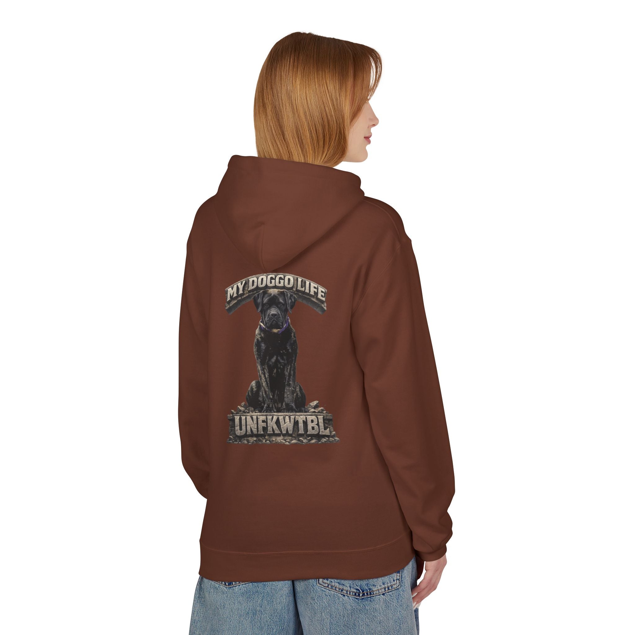 Pitbull 'My Doggo Life' Graphic Hoodie — Proud Dog Owner Sweatshirt