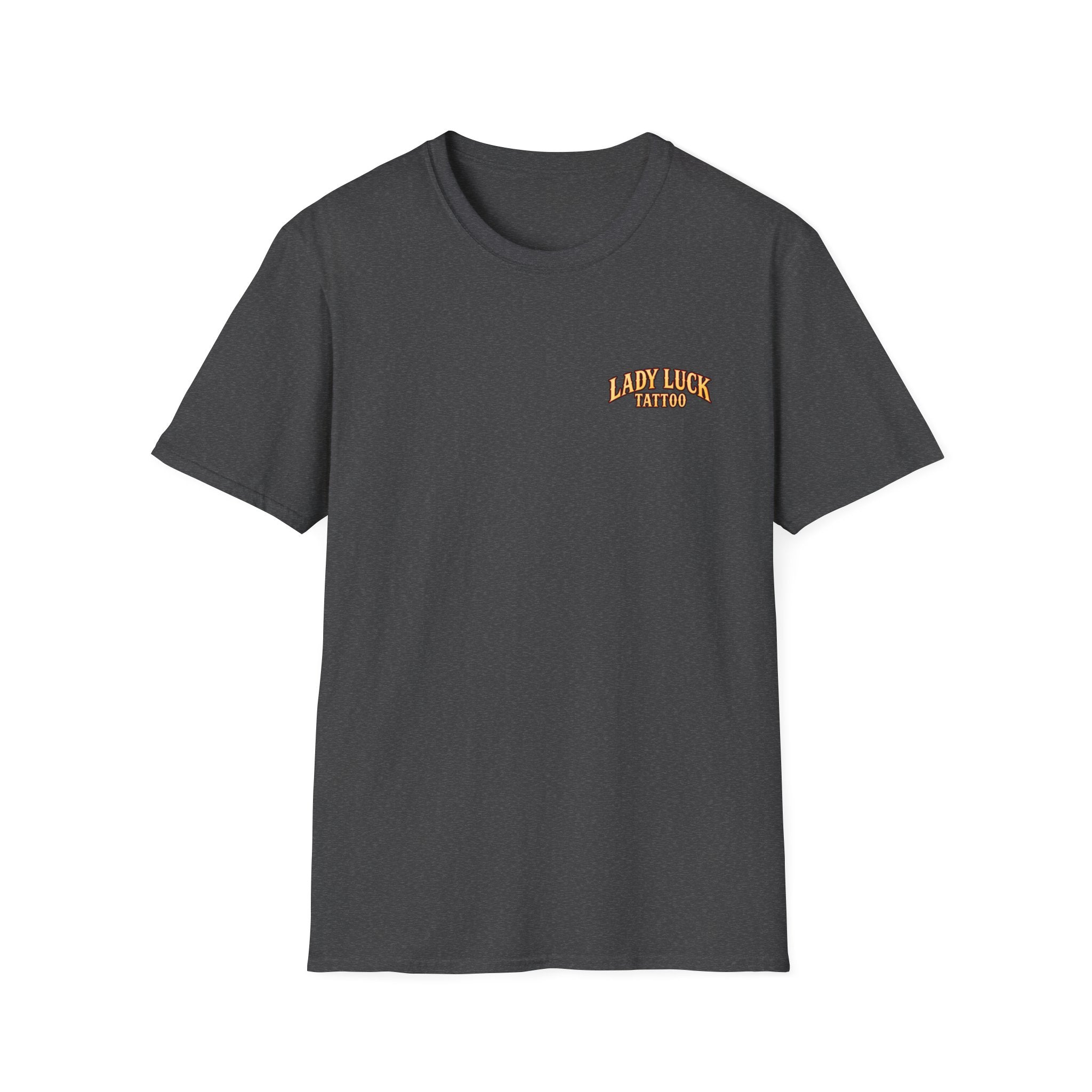 Lady Luck Tattoo Fortune Favors the Fearless Tee