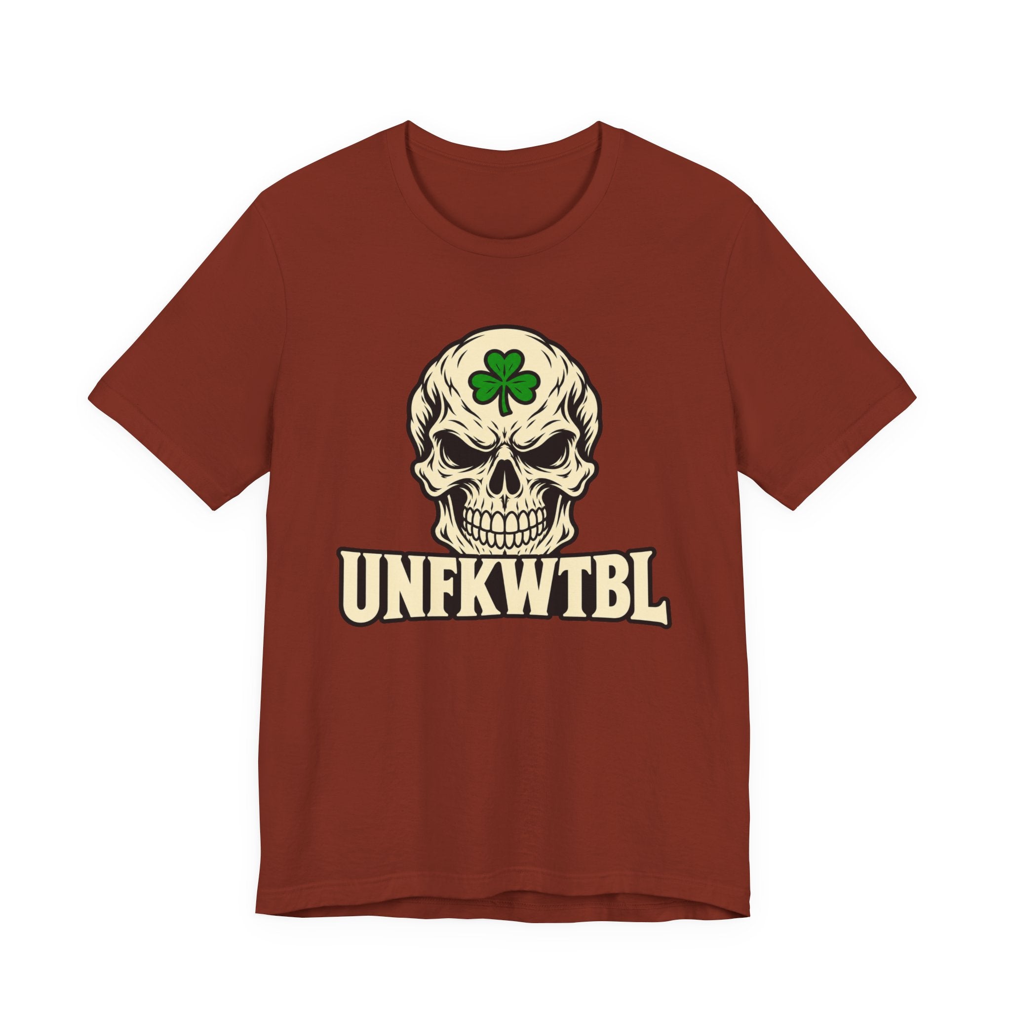 UNFKWTBL Shamrock Skull Tee