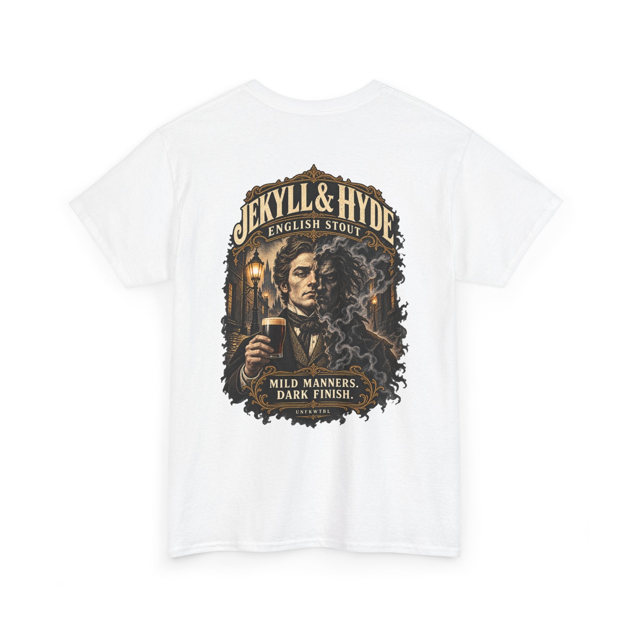 Jekyll & Hyde English Stout T-Shirt – Mild Manners, Dark Finish