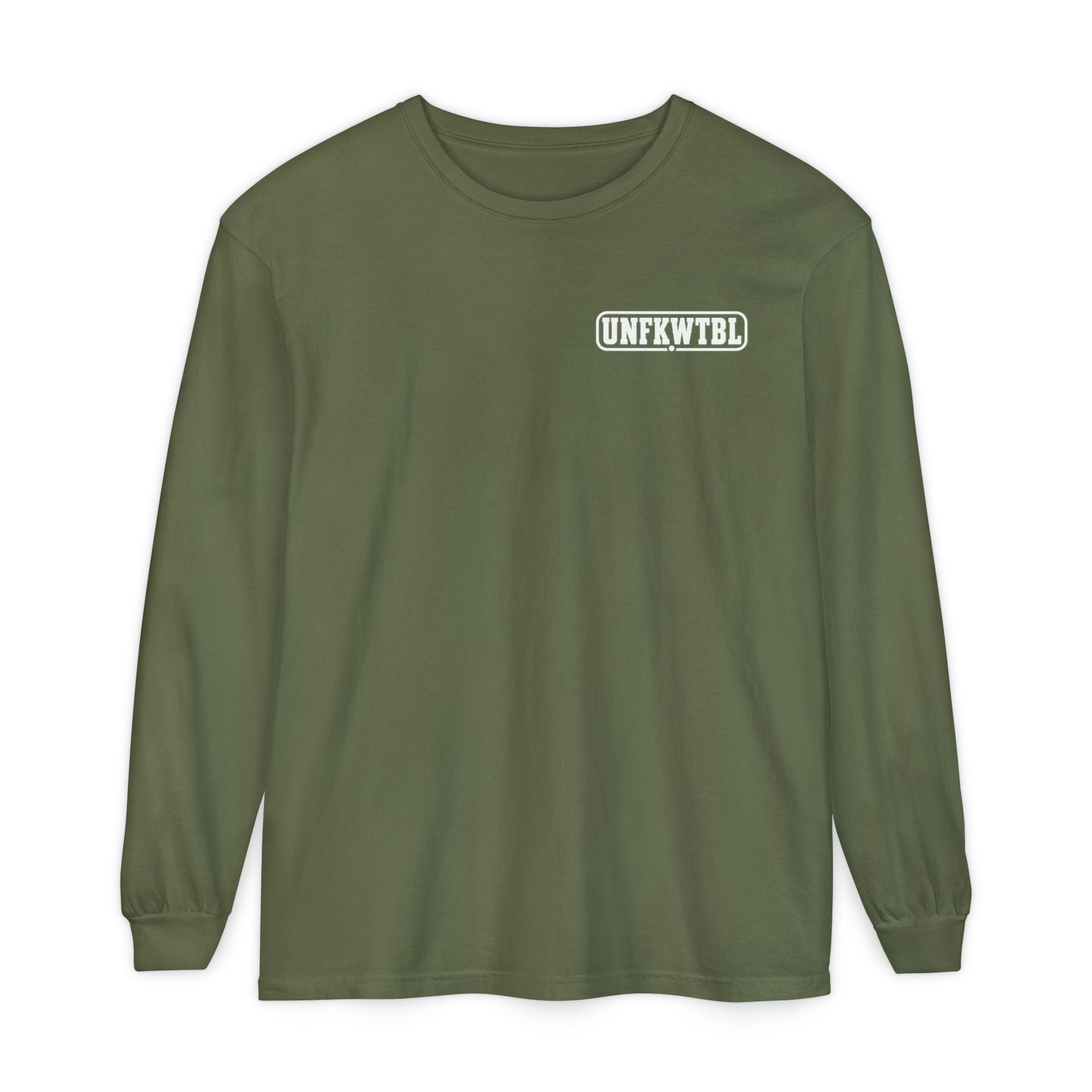 UNFKWTBL "Eight Letters, Zero Apologies" Long Sleeve Tee
