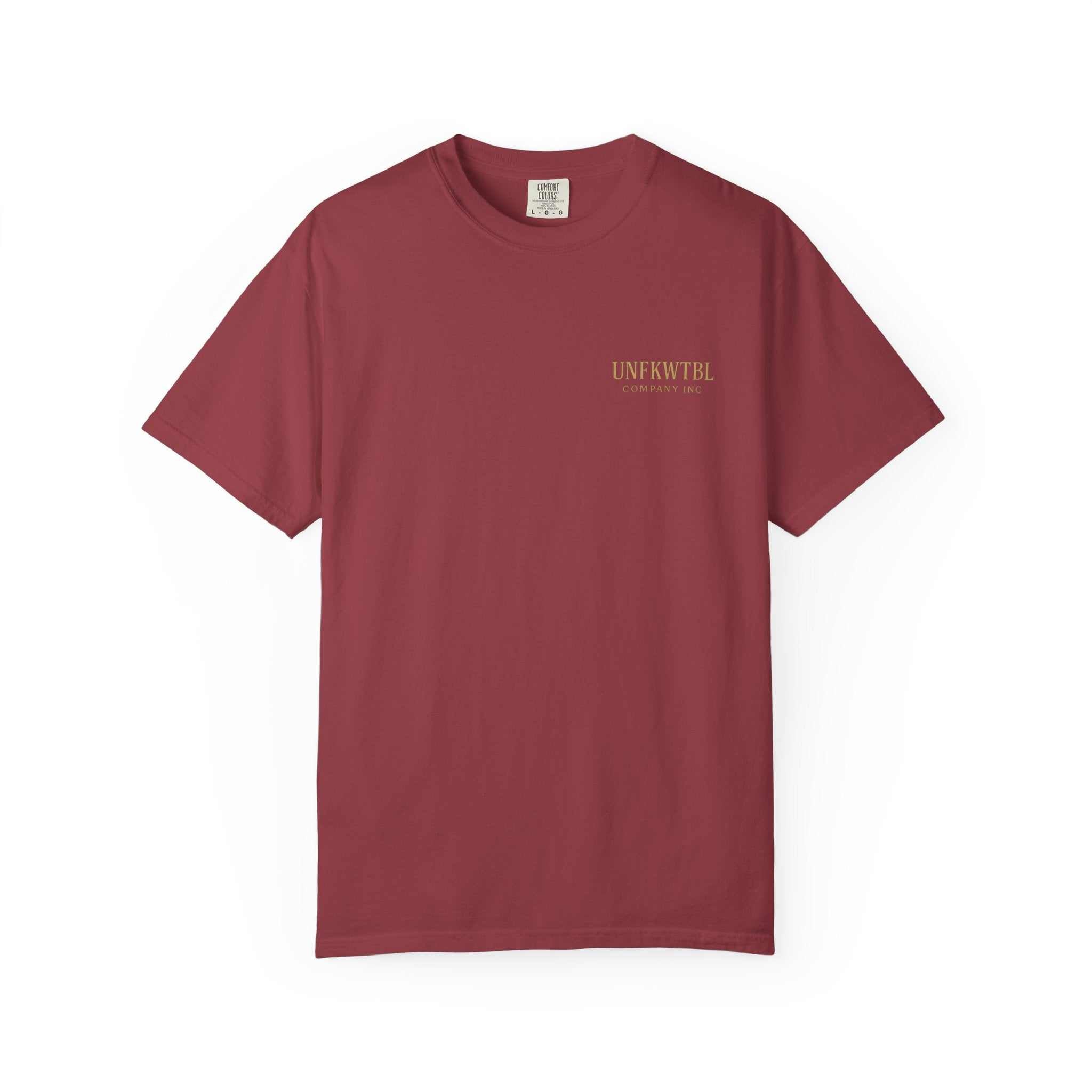 Thor True God unisex garment-dyed T-shirt with durable stitching and soft fabric, available in multiple sizes.
