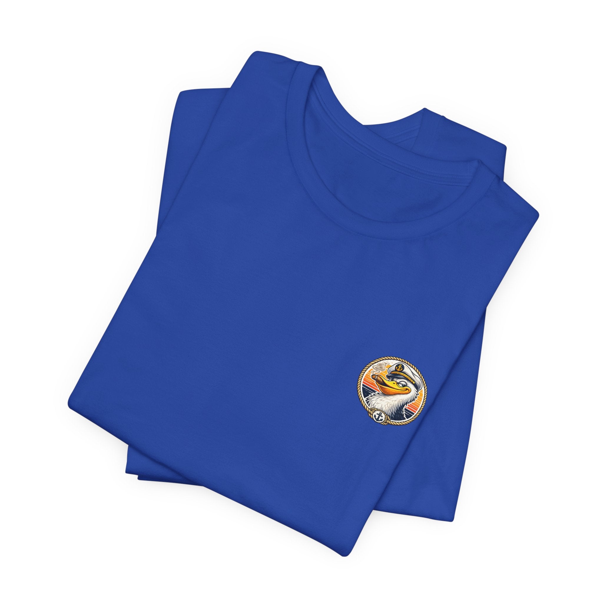 Fishing Duck T-Shirt — “Fishing License: Optional, Skill: Questionable” Graphic Tee