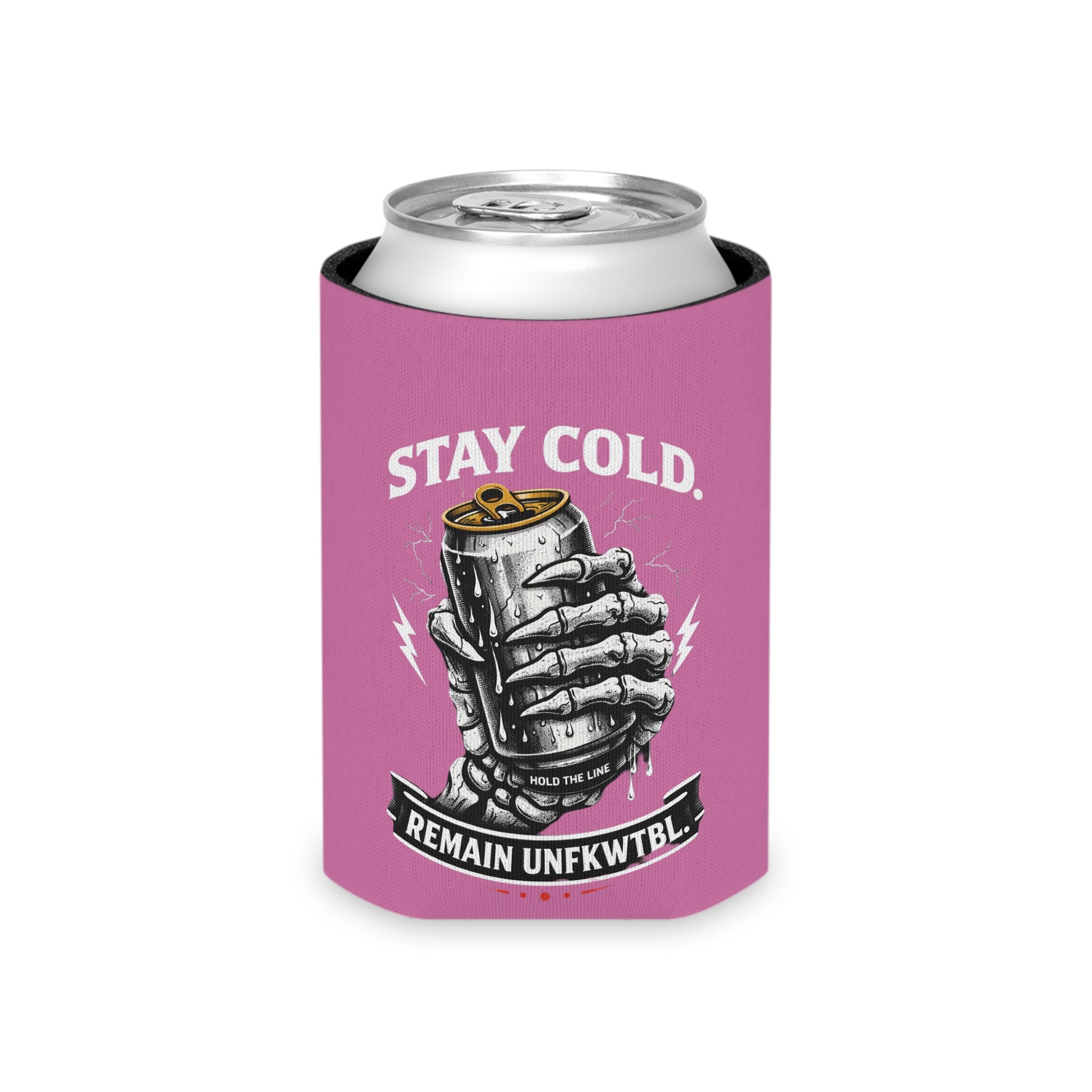 Can Cooler — Mermaid "Calm Is Her Nature, Strength Is Her Tide" & "Stay Cold" Beverage Koozie