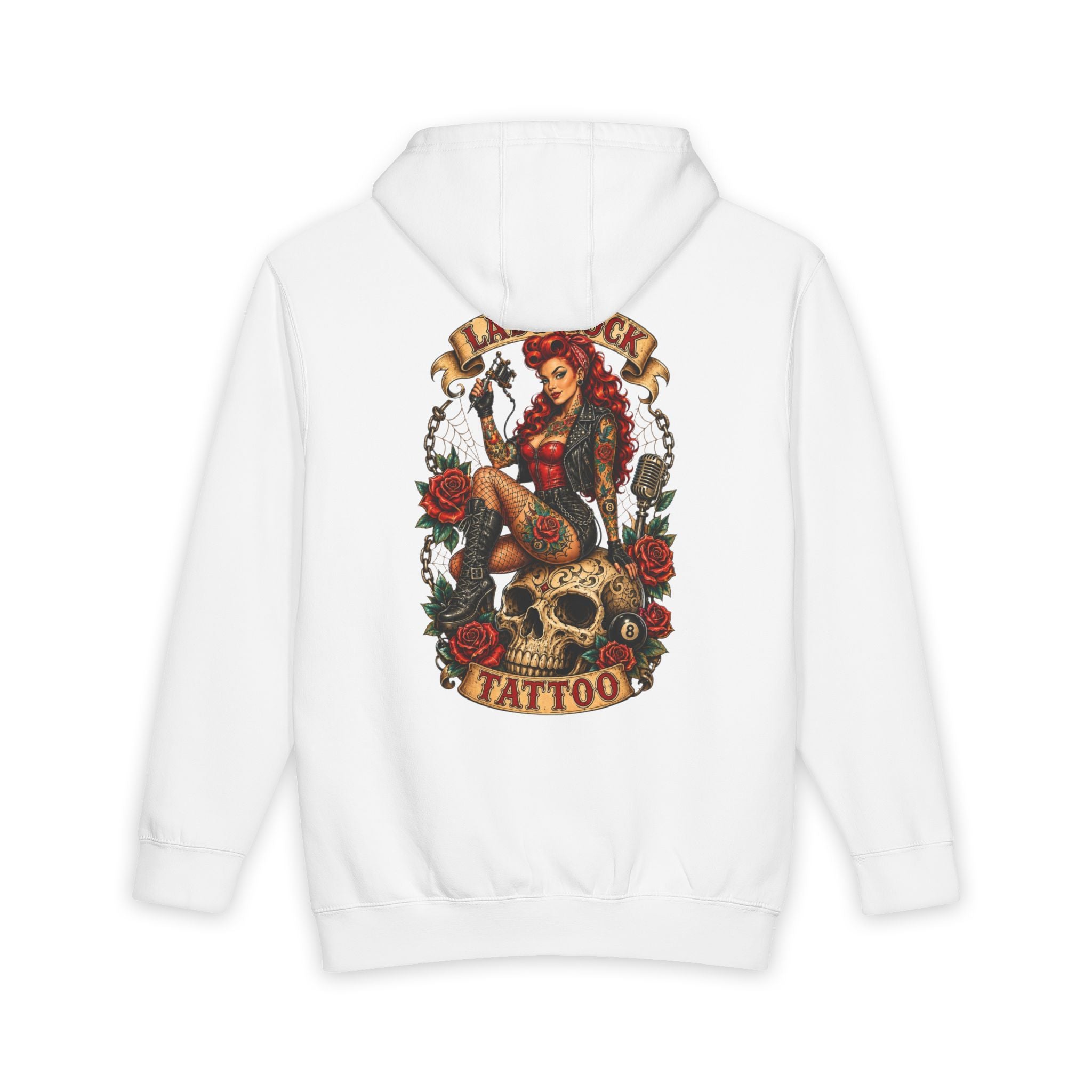 Lady Luck Tattoo Skull Queen Hoodie