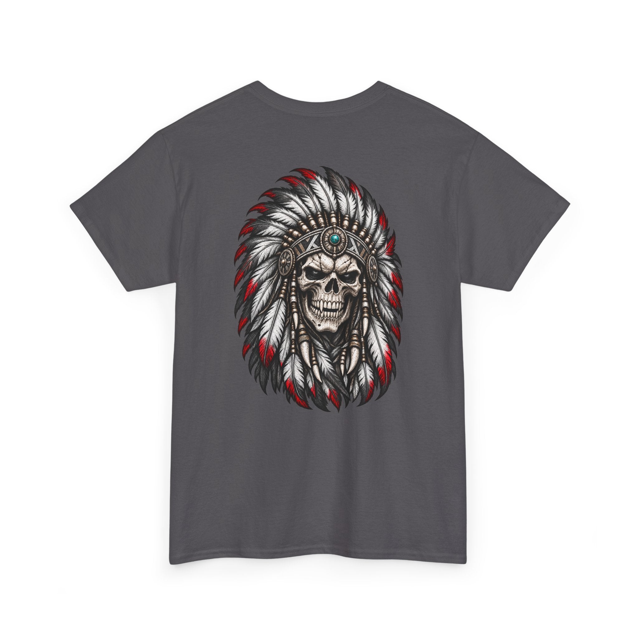 Feathered Skull Graphic Tee