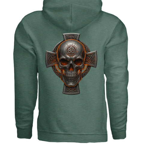 Heather Sport Dark Green - BACK