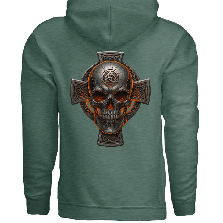 Heather Sport Dark Green - BACK