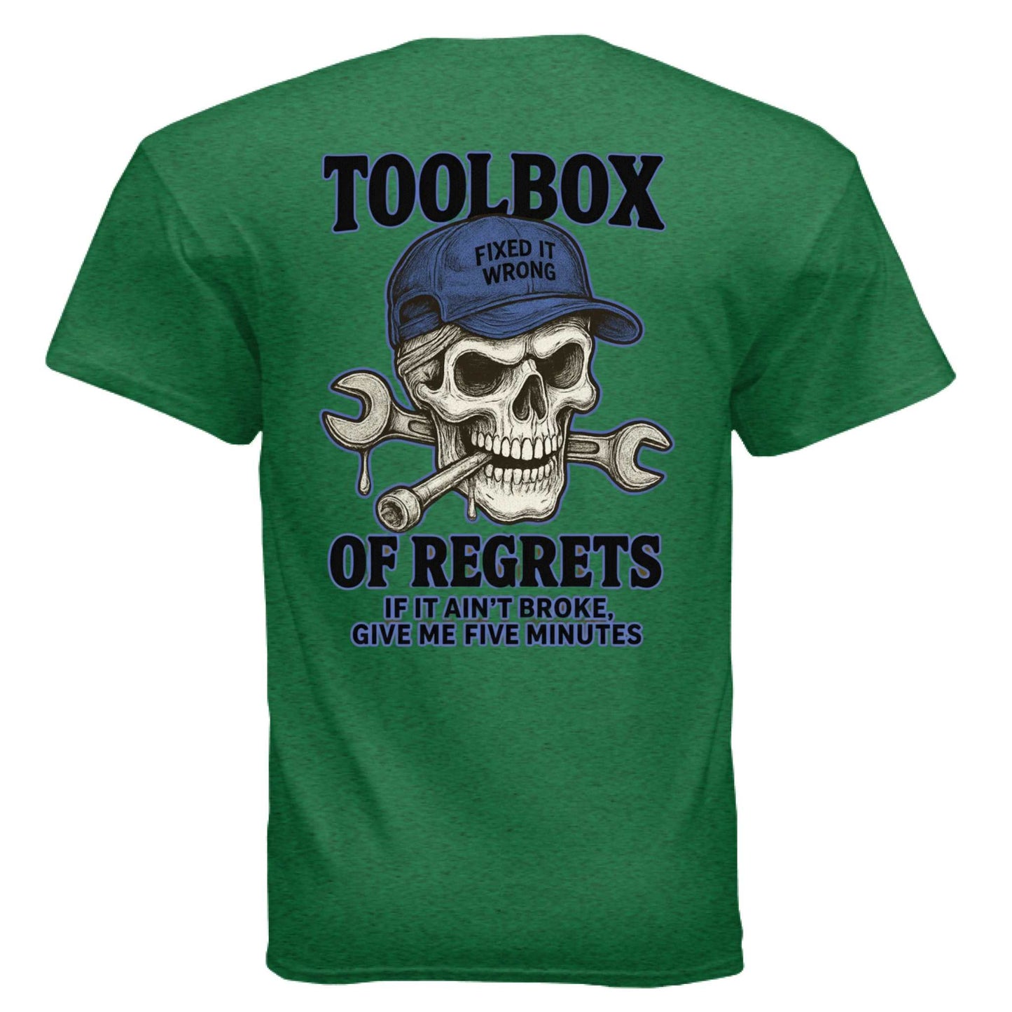 ANTIQUE IRISH GREEN - BACK