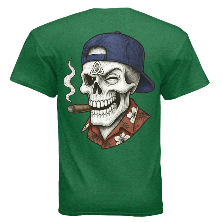 ANTIQUE IRISH GREEN - BACK