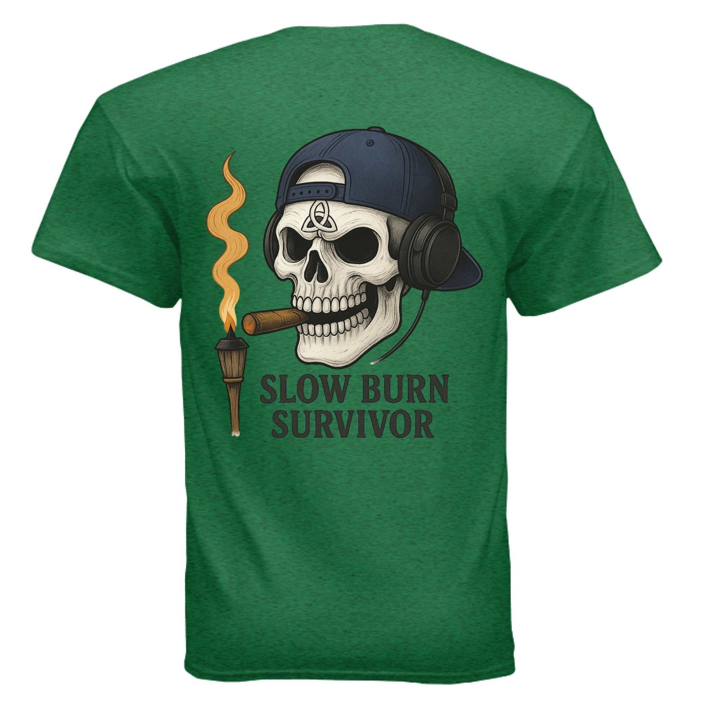 ANTIQUE IRISH GREEN - BACK