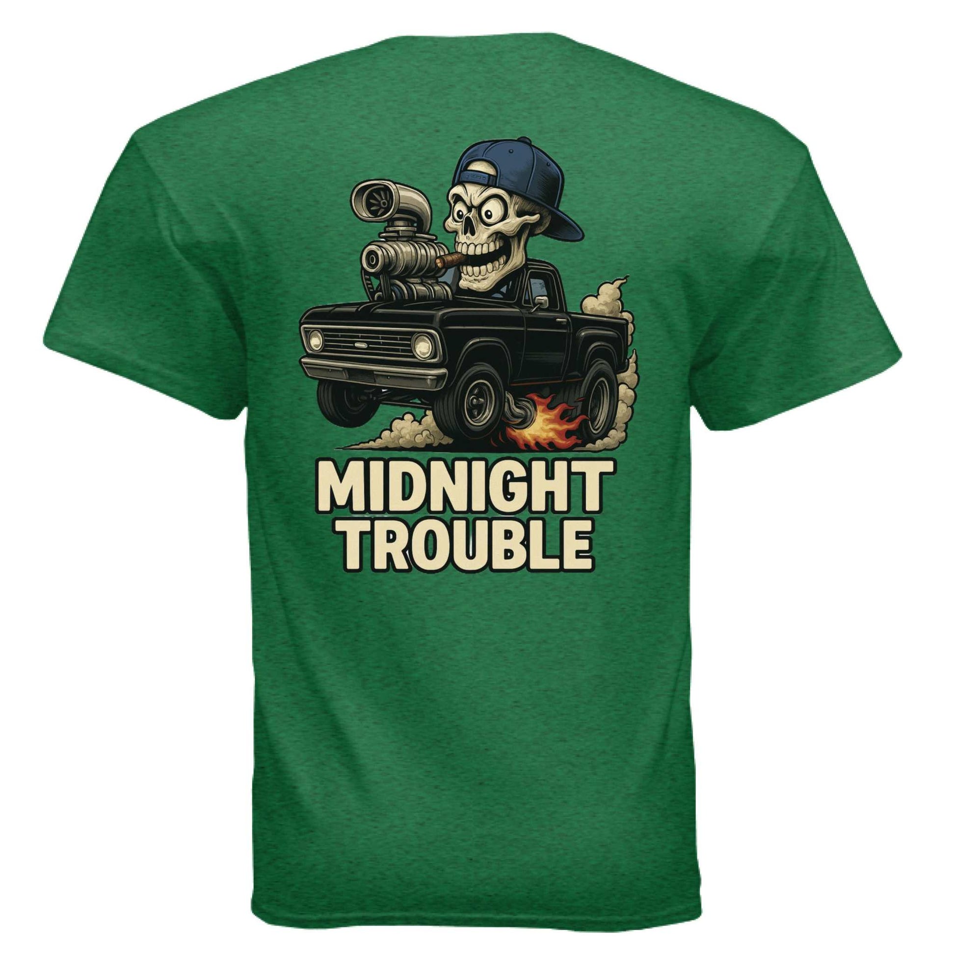 ANTIQUE IRISH GREEN - BACK