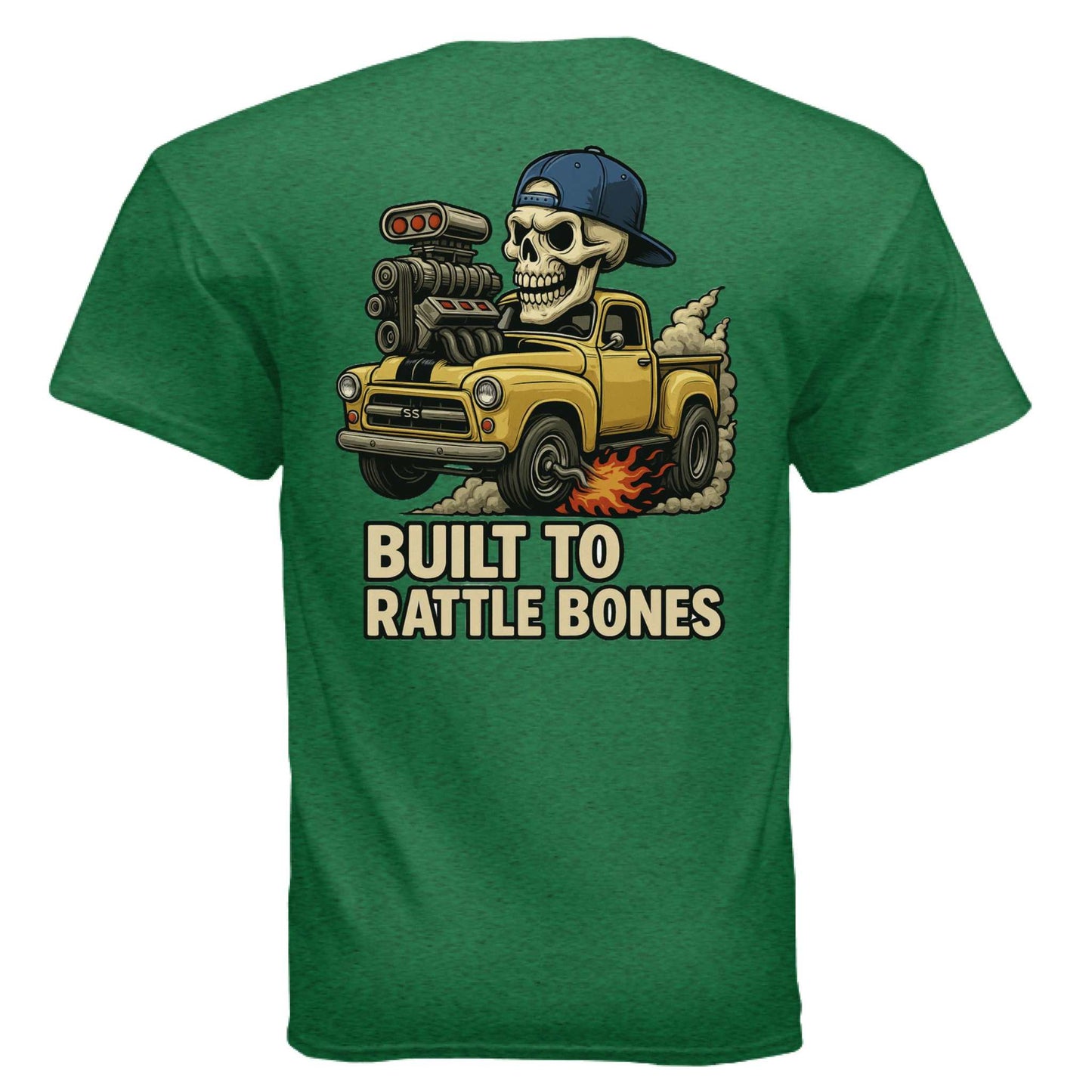 ANTIQUE IRISH GREEN - BACK