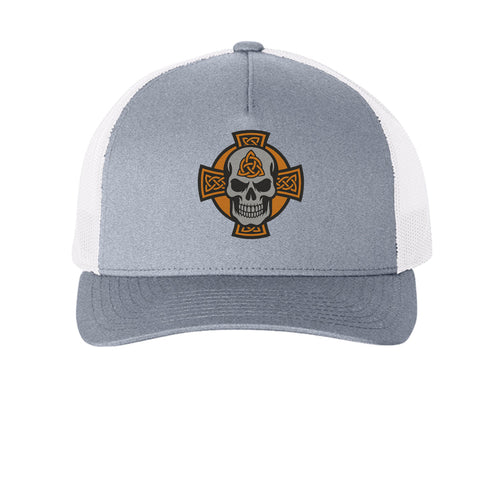 Heather/ White - FRONT