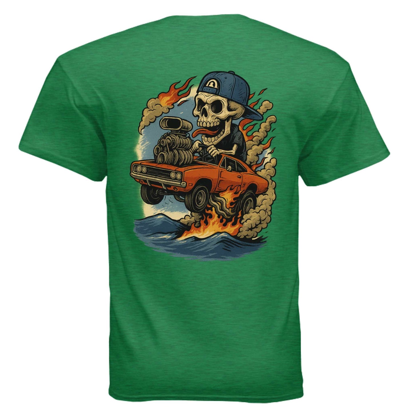 ANTIQUE IRISH GREEN - BACK