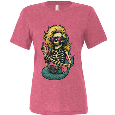 Char Pink Triblend - FRONT