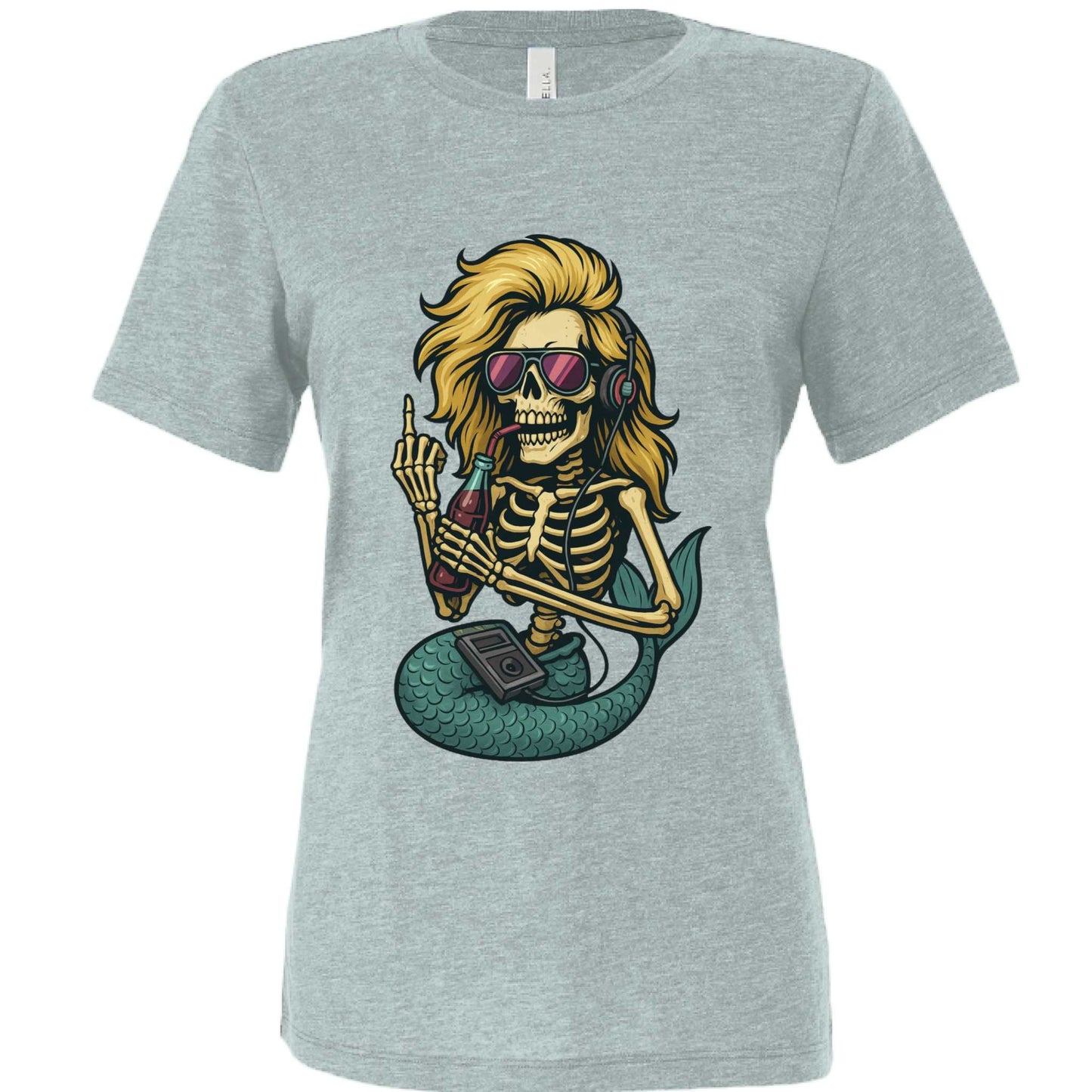 Dusty Blue Triblend - FRONT