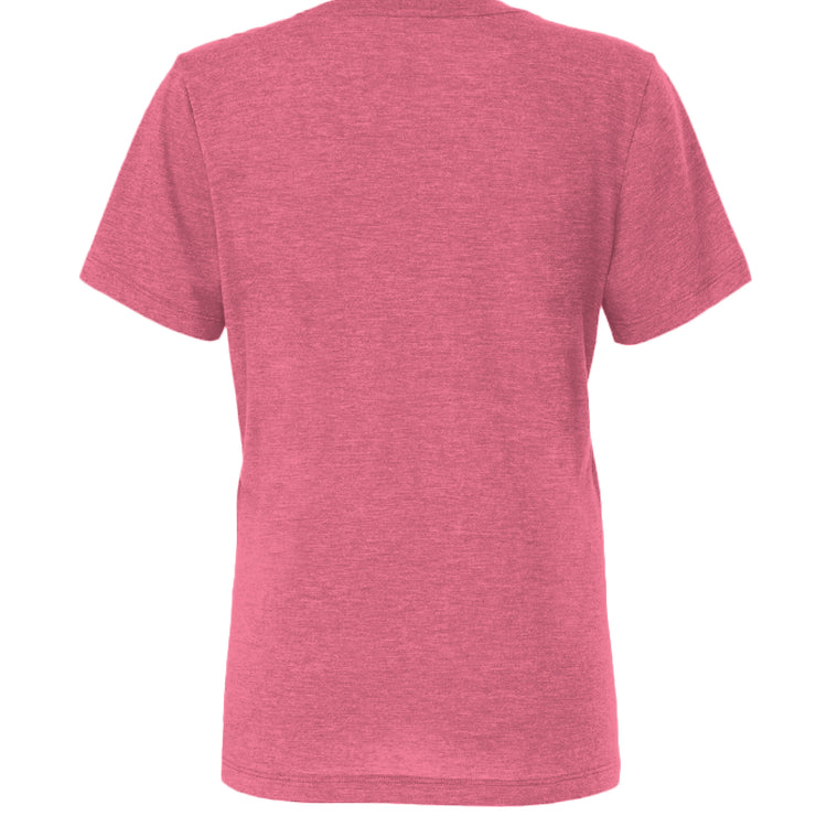 Char Pink Triblend - BACK