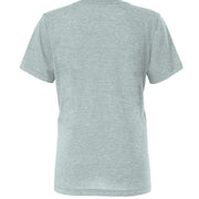 Dusty Blue Triblend - BACK