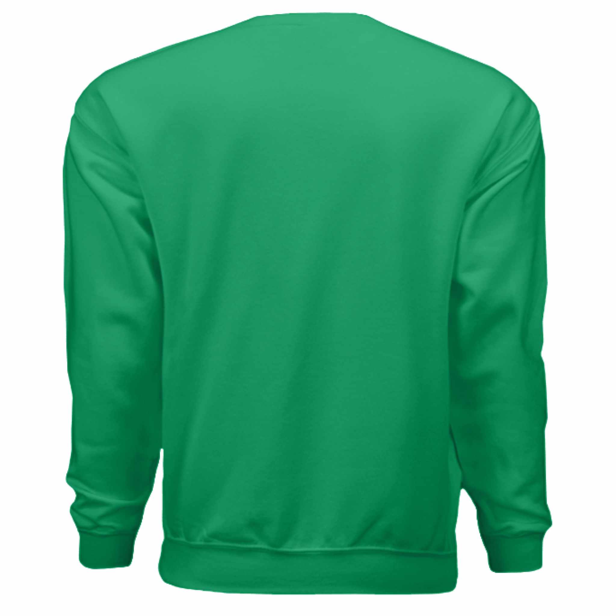 Gildan G180 Adult Heavy Blend 50/50 fleece crew sweatshirt with tagless label and pill-resistant fabric