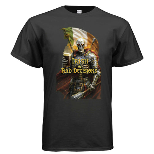 Green Irish Heritage T-Shirt made of 100% preshrunk cotton with classic fit and durable stitching