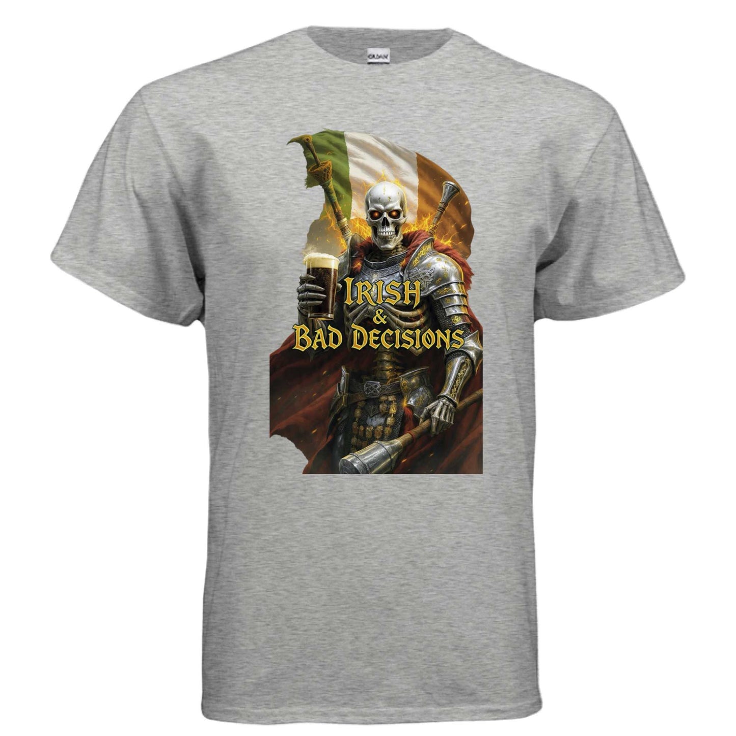 Irish Heritage T-Shirt made of 100% preshrunk cotton with classic fit and seamless rib collar