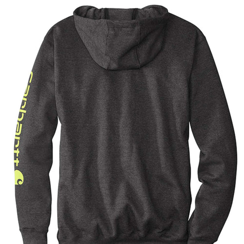 Carhartt CTK288 midweight hooded sweatshirt with logo and durable triple-stitched seams